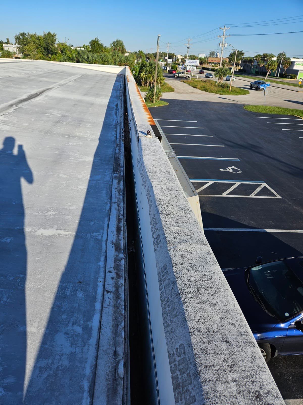 Commercial Roofing Repair using TPO and Metal Decking by Four Peaks Roofing
