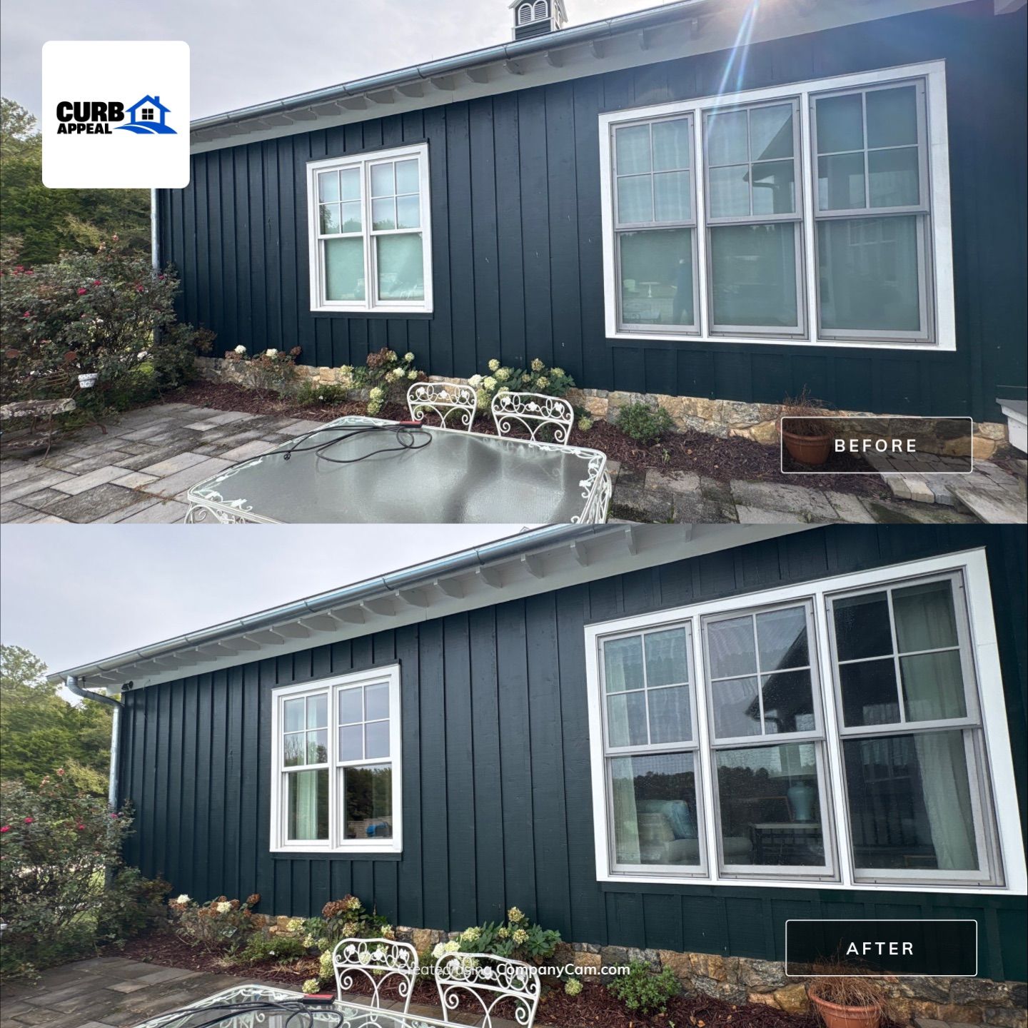 Exterior Siding and Porch Soft Wash in Georgetown, Tennessee by Curb Appeal 