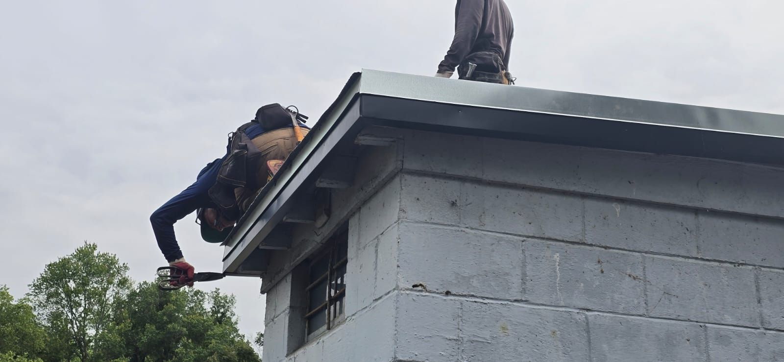 Roof Installation using Silicone APP Elevate Coating by ExteriorPros