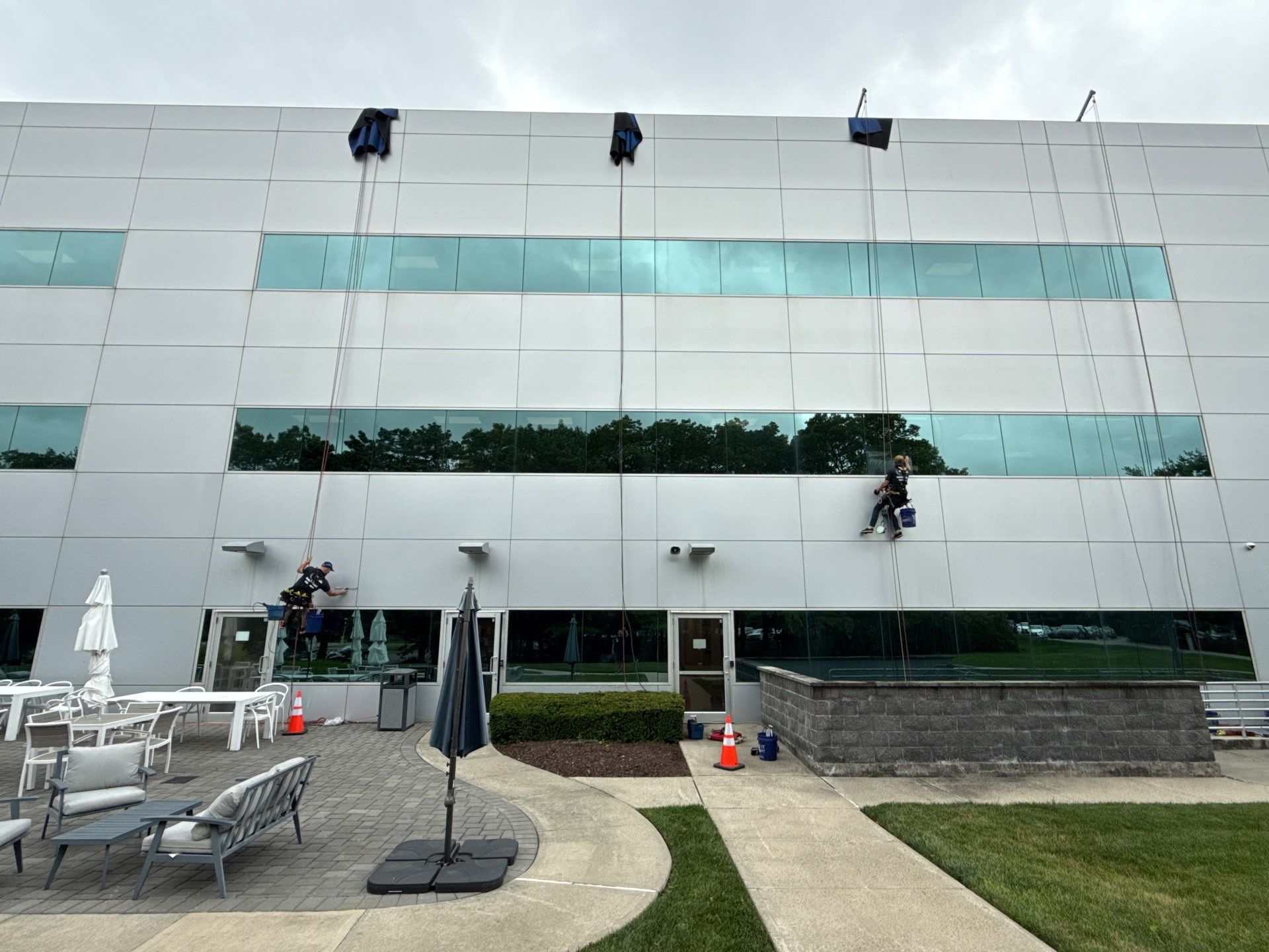 Glass Restoration Project by Total Window Service