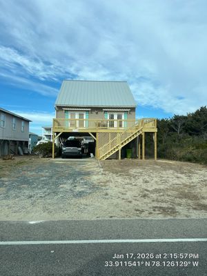 Deck Construction in Oak Island, NC | Coastal Outdoor Living Project