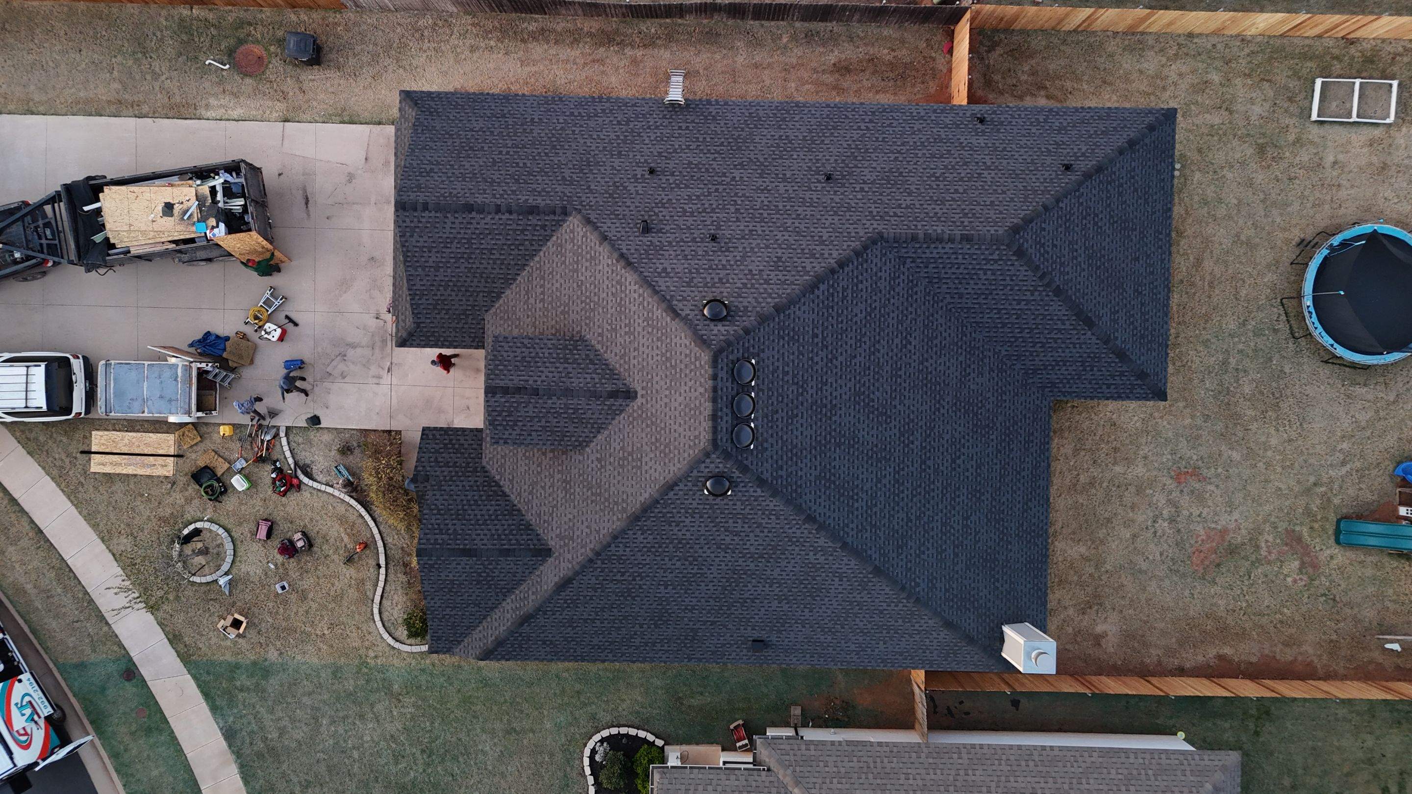 Total Home Transformation - Roof, Fence, Gutters & Paint - Oklahoma City, OK by 5Coat Roofing & Construction