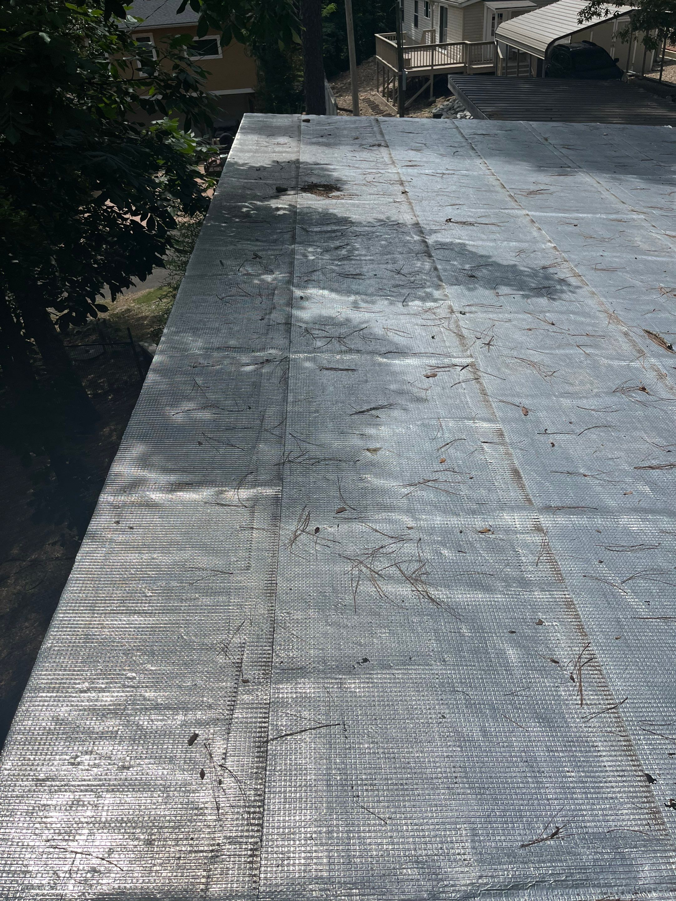 Standing Seam Metal Roof and Gutter Installation in Hot Springs by Temple Roofing and Exteriors