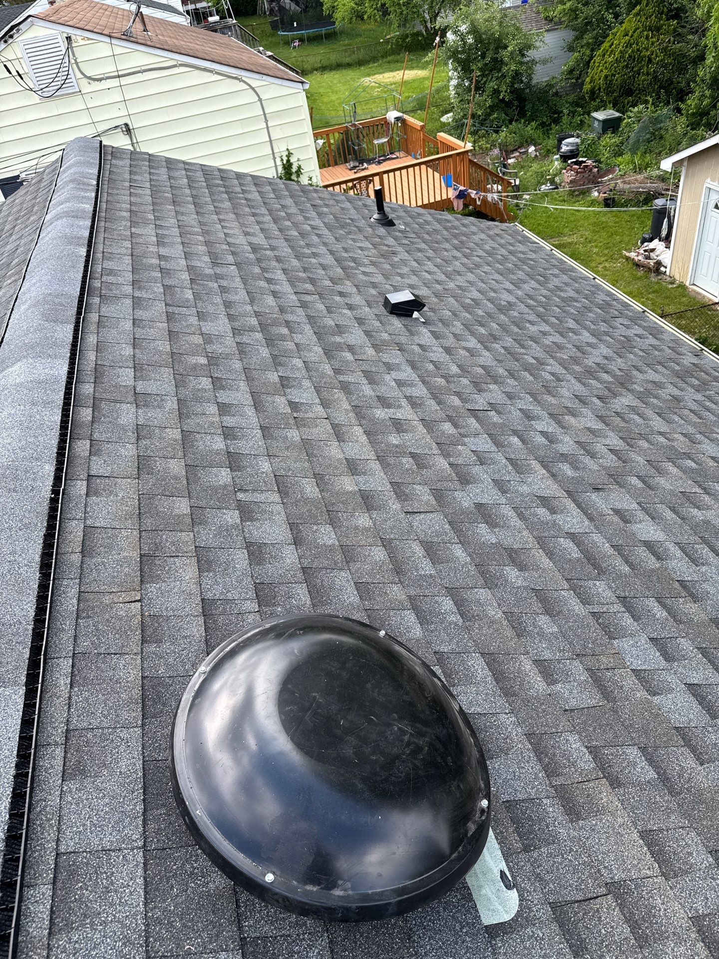 Residential Roofing Installation using GAF HDZ SHINGLES by La Bendicion Contruction Llc
