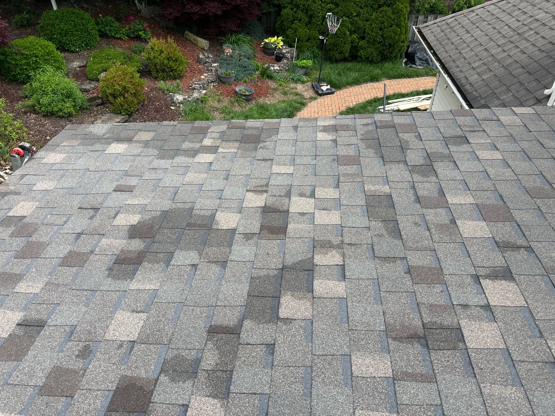 Residential Porch Roof Install - Atlas Pinnacle Pristine Shingle - Color Weathered Wood  by Titan Commercial & Residential Roofing 