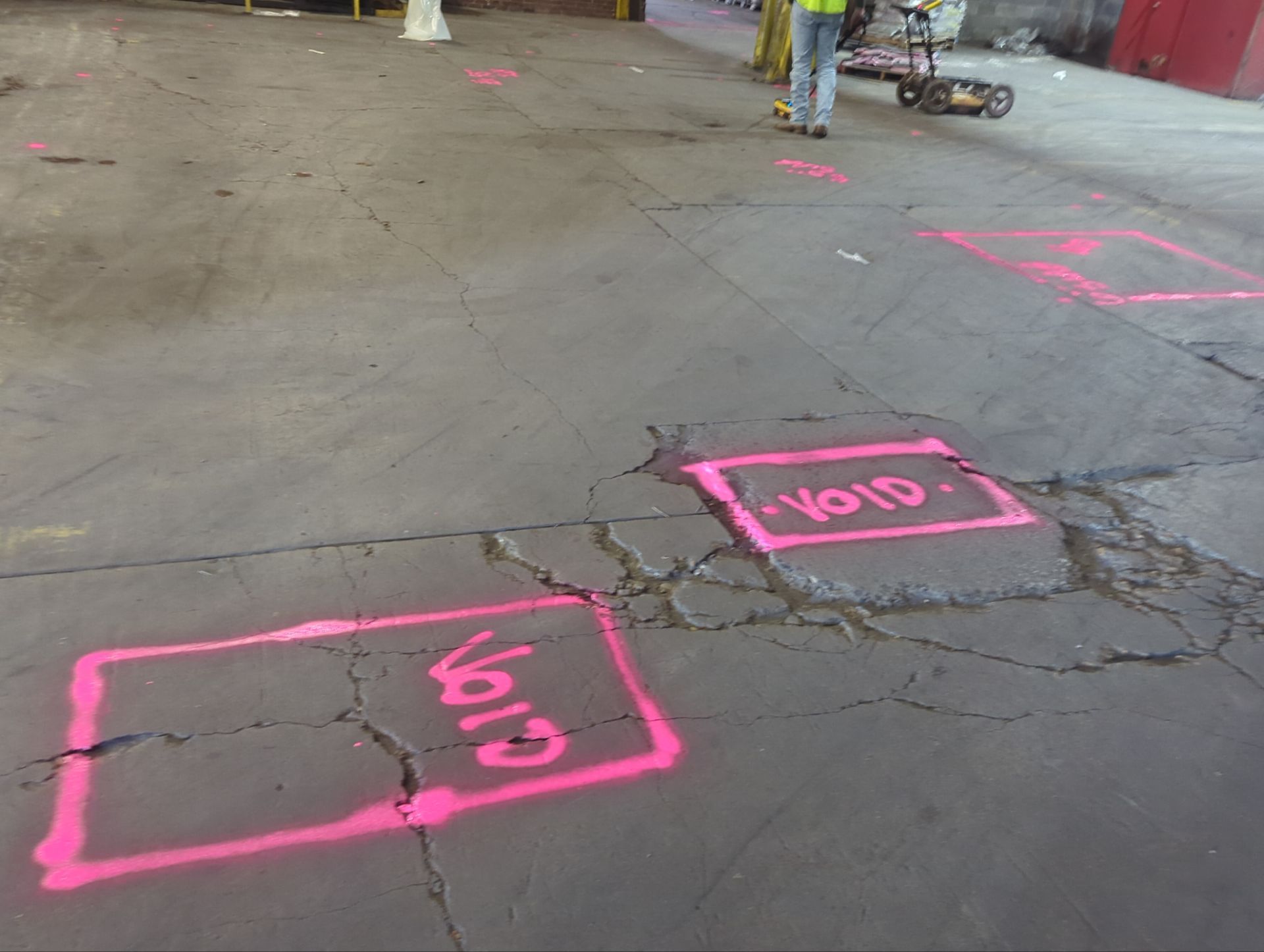 Concrete Scanning using Concrete GPR Scanner by Alsip Locating Service, LLC