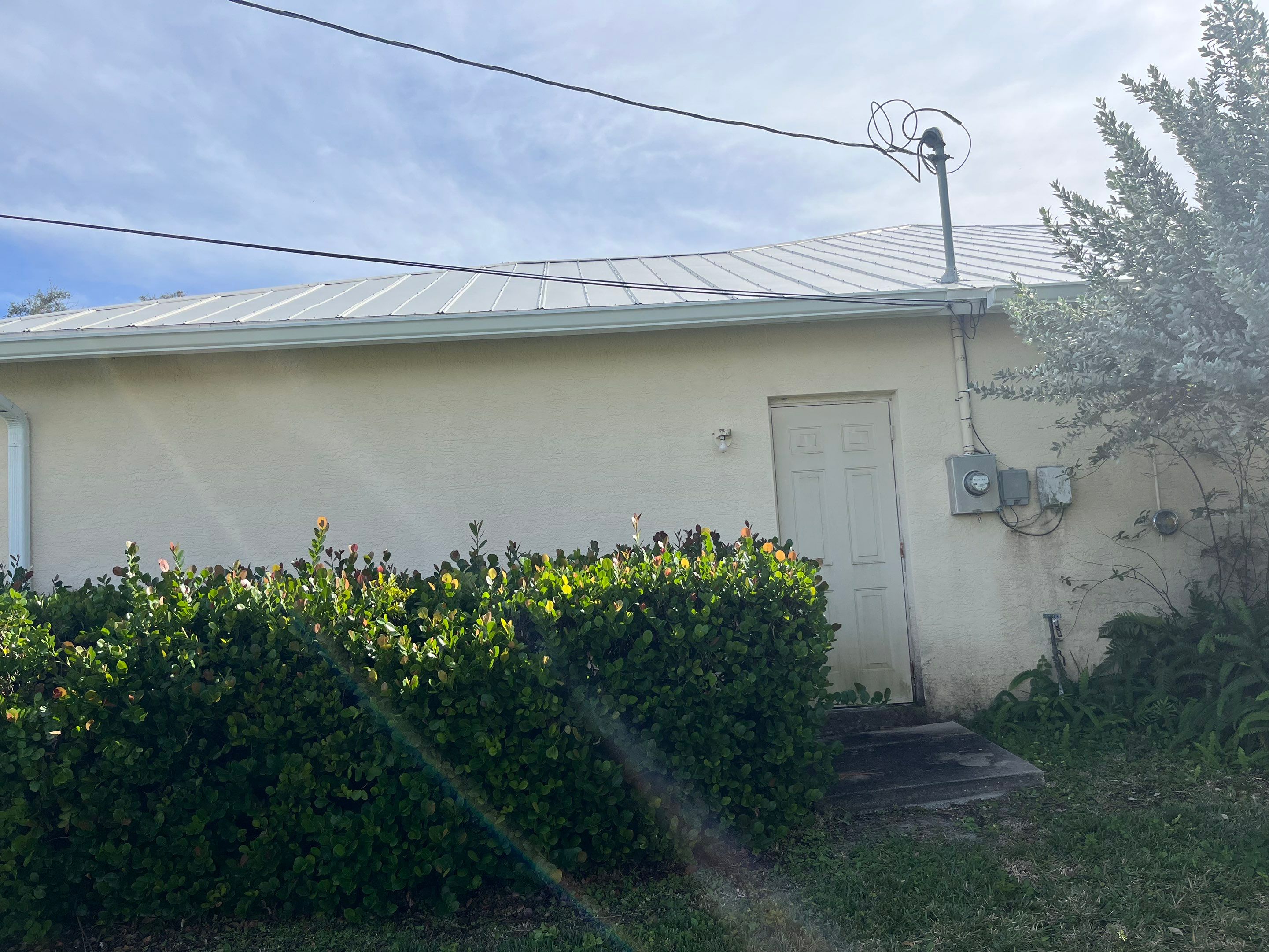 White K-Style Gutters for Modern Homes in North Fort Myers FL by Gutter Professors