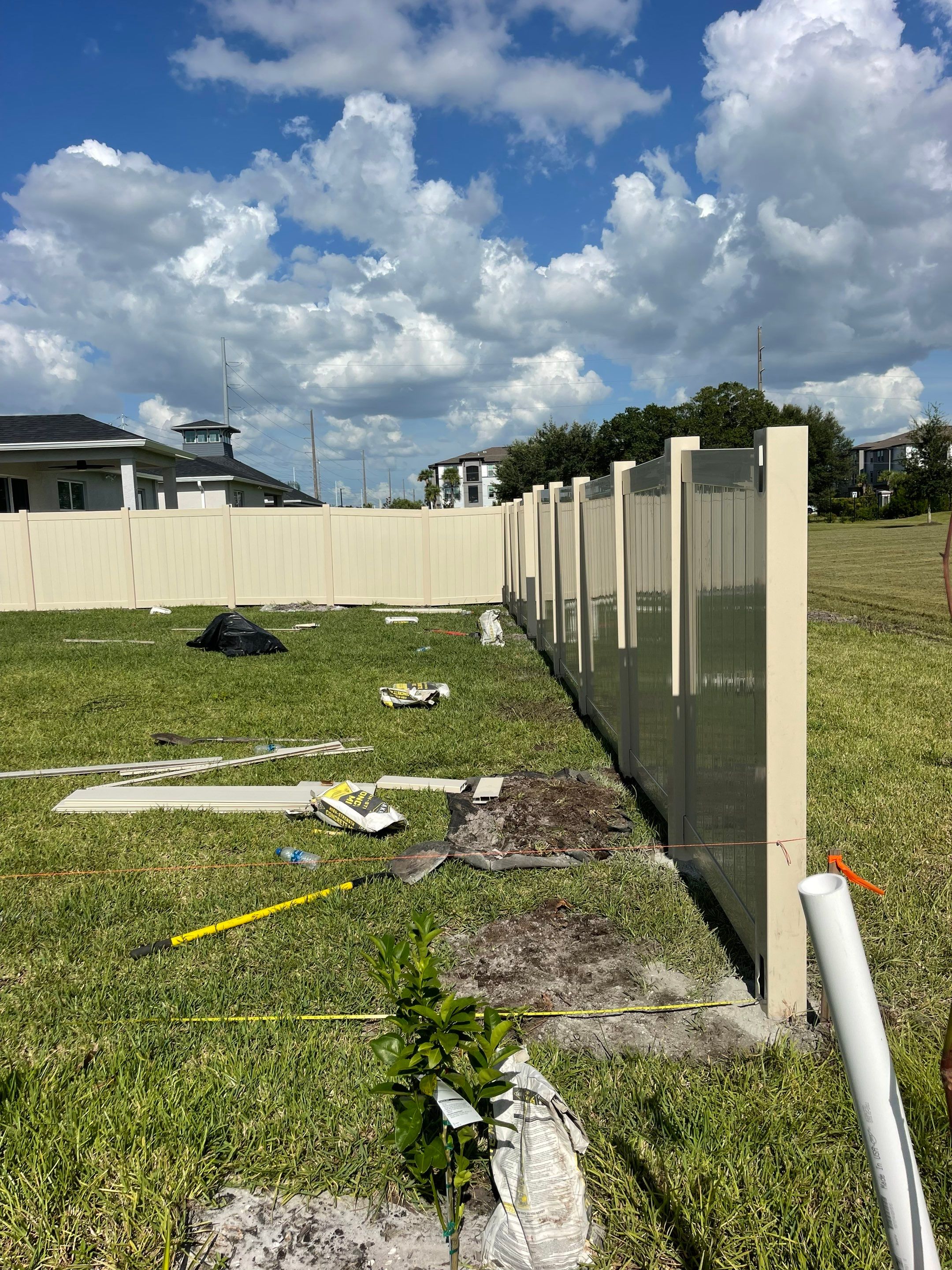 Vinyl Fence Installation using Vinyl Privacy Fence  by Asap fence and gates, LLC