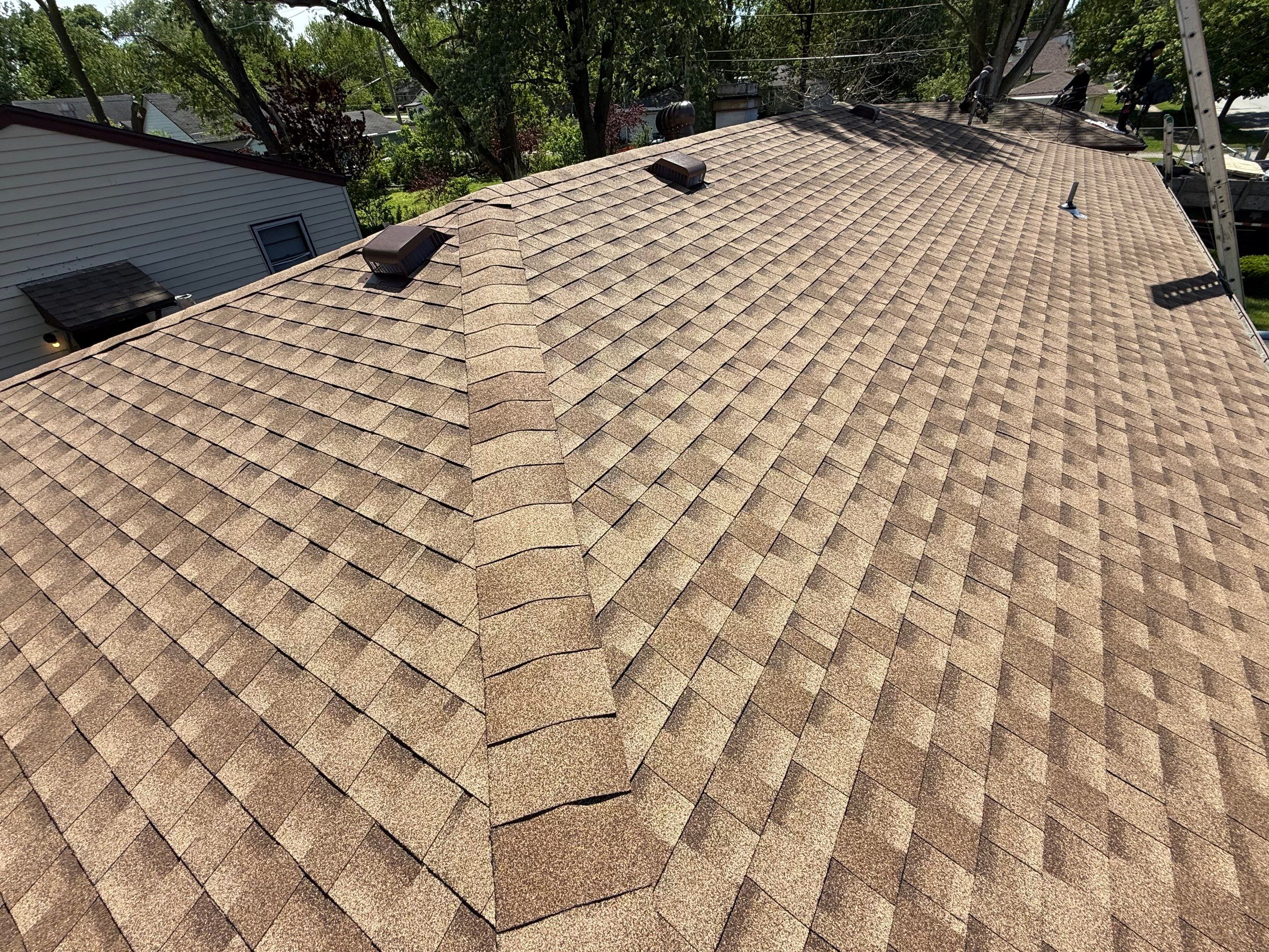 Roof replacement by Optimal Home Improvement 