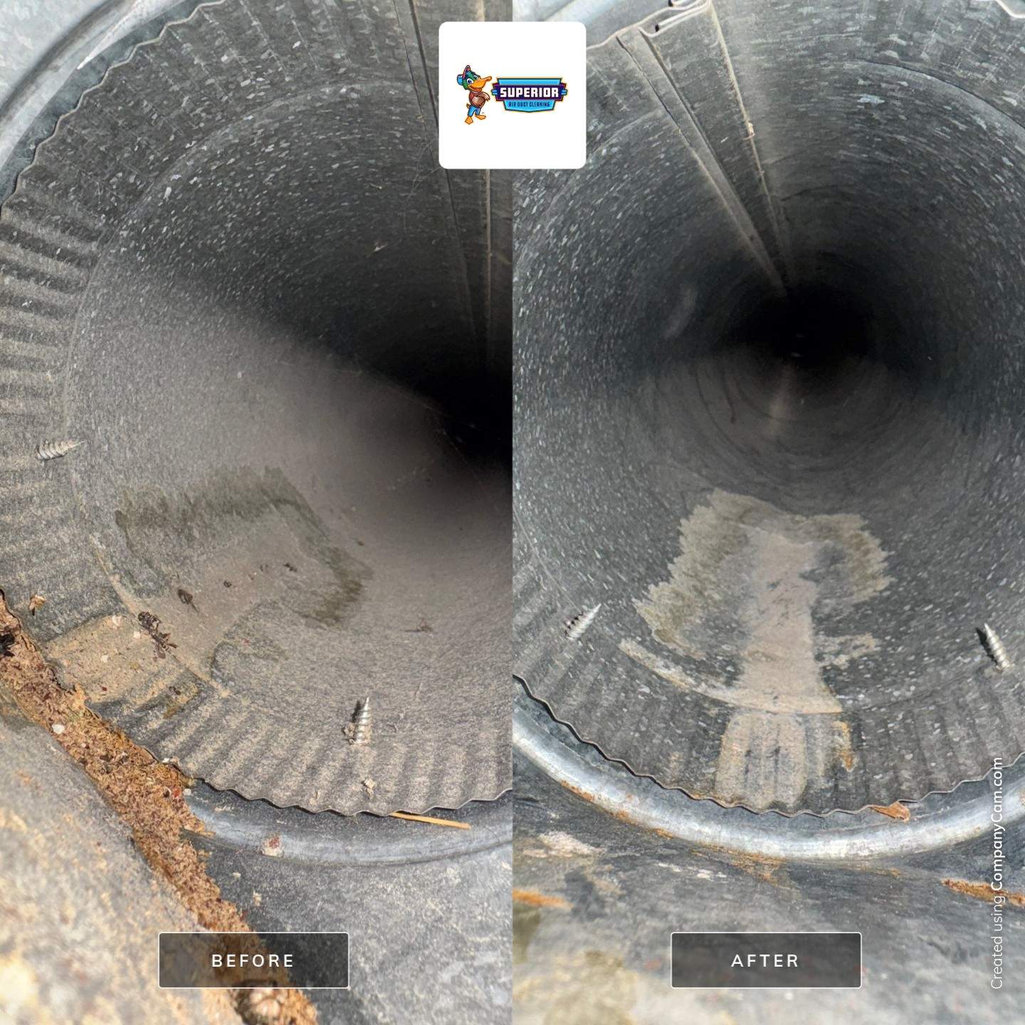 Air Duct Cleaning With a Vacuum Truck in Salem, OH by Superior Air Duct Cleaning