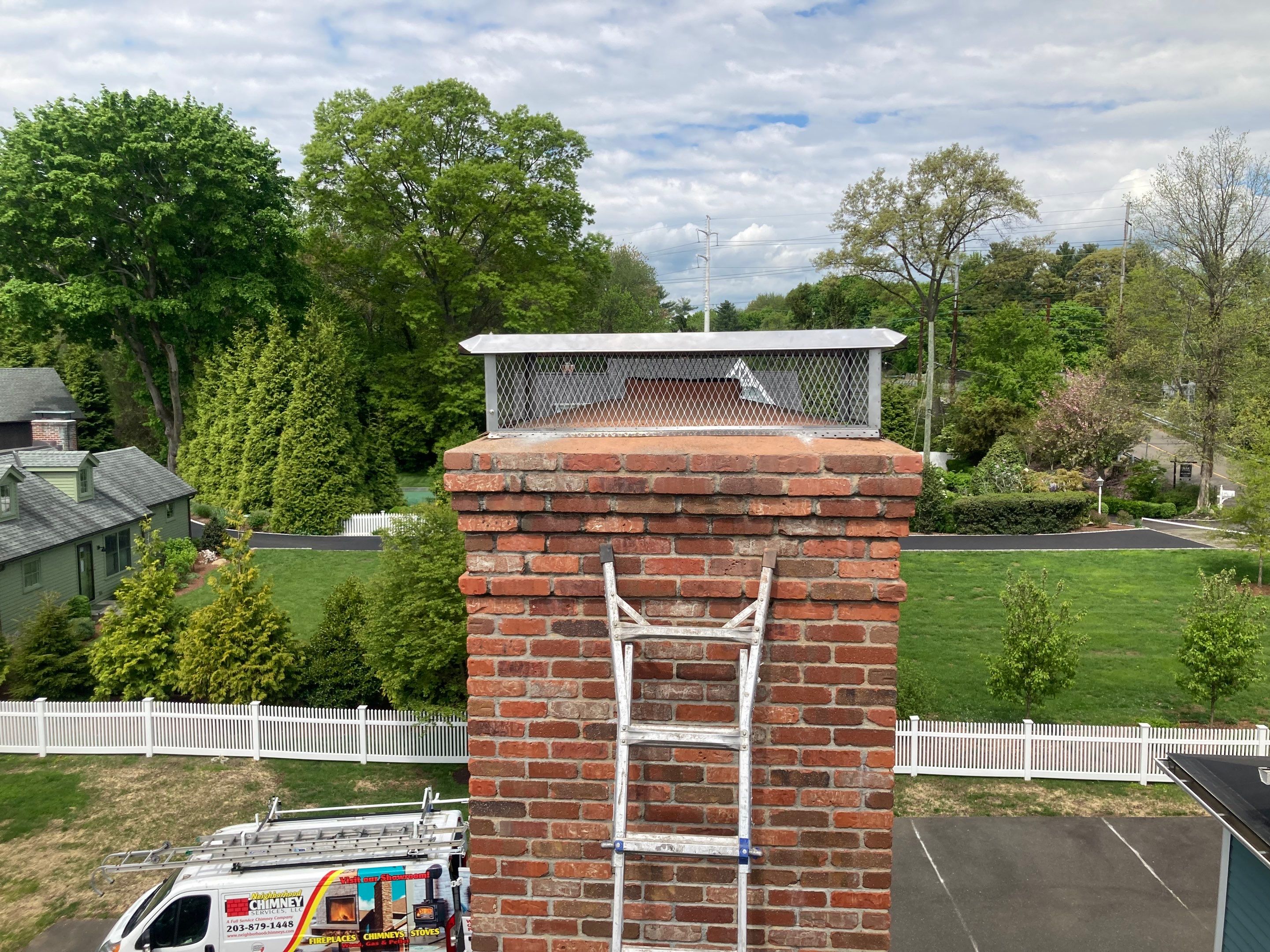 Gas Fireplace and Insert  by Neighborhood Chimney Services 