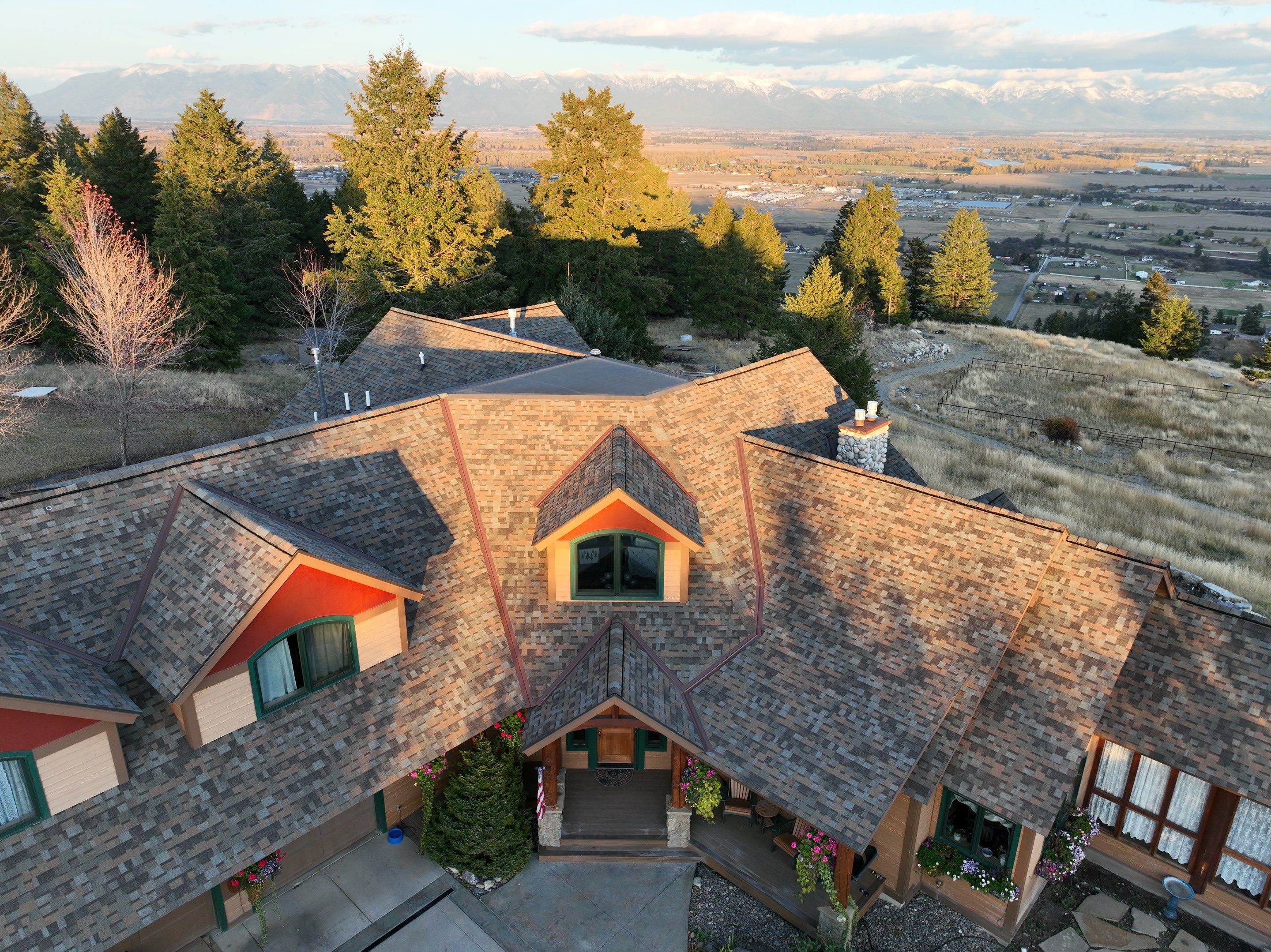 Owens Corning TruDefinition Duration - Aged Copper by Montana Roofing Solutions