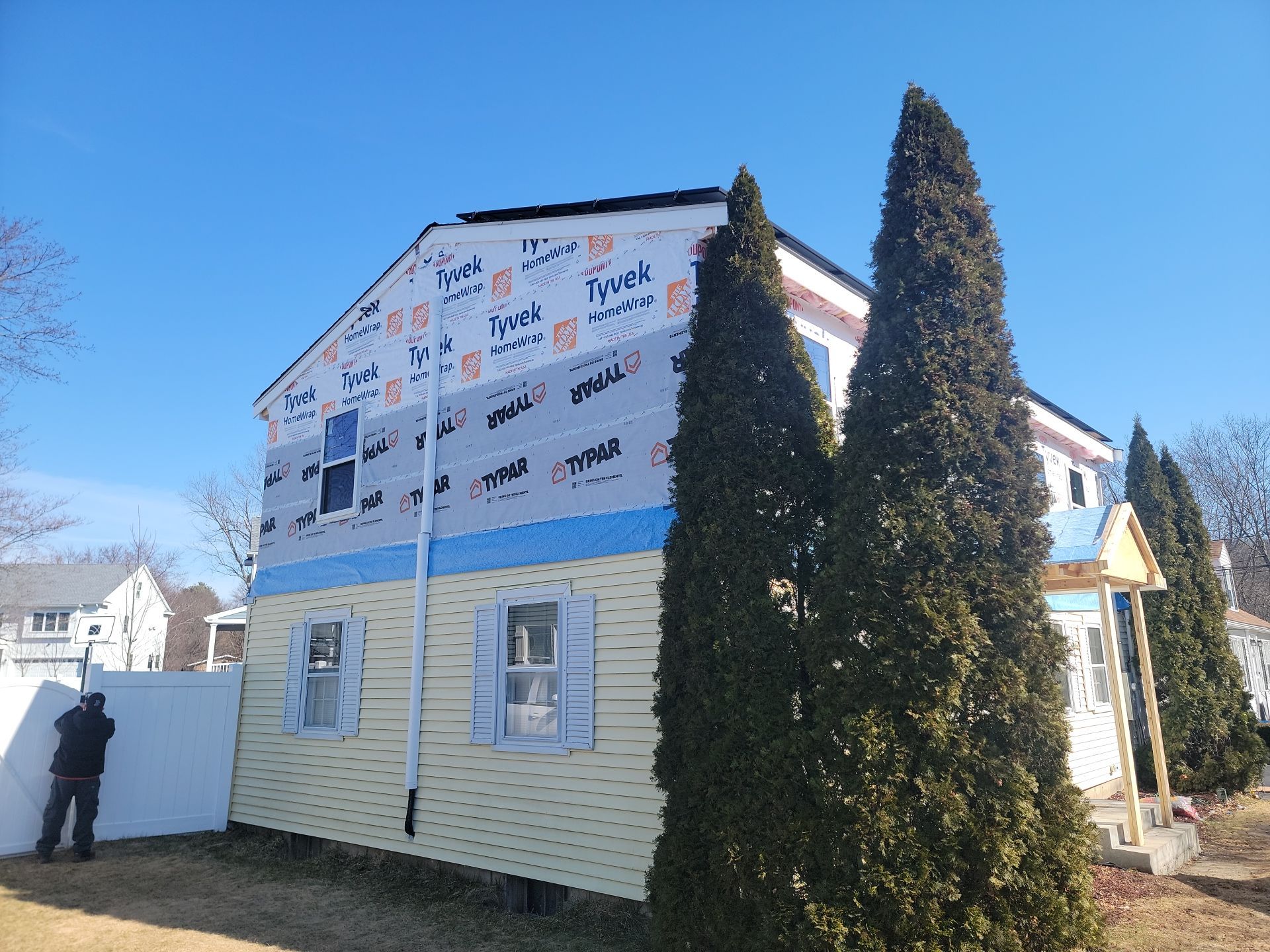 Siding Installation using James Hardie by UBrothers Construction