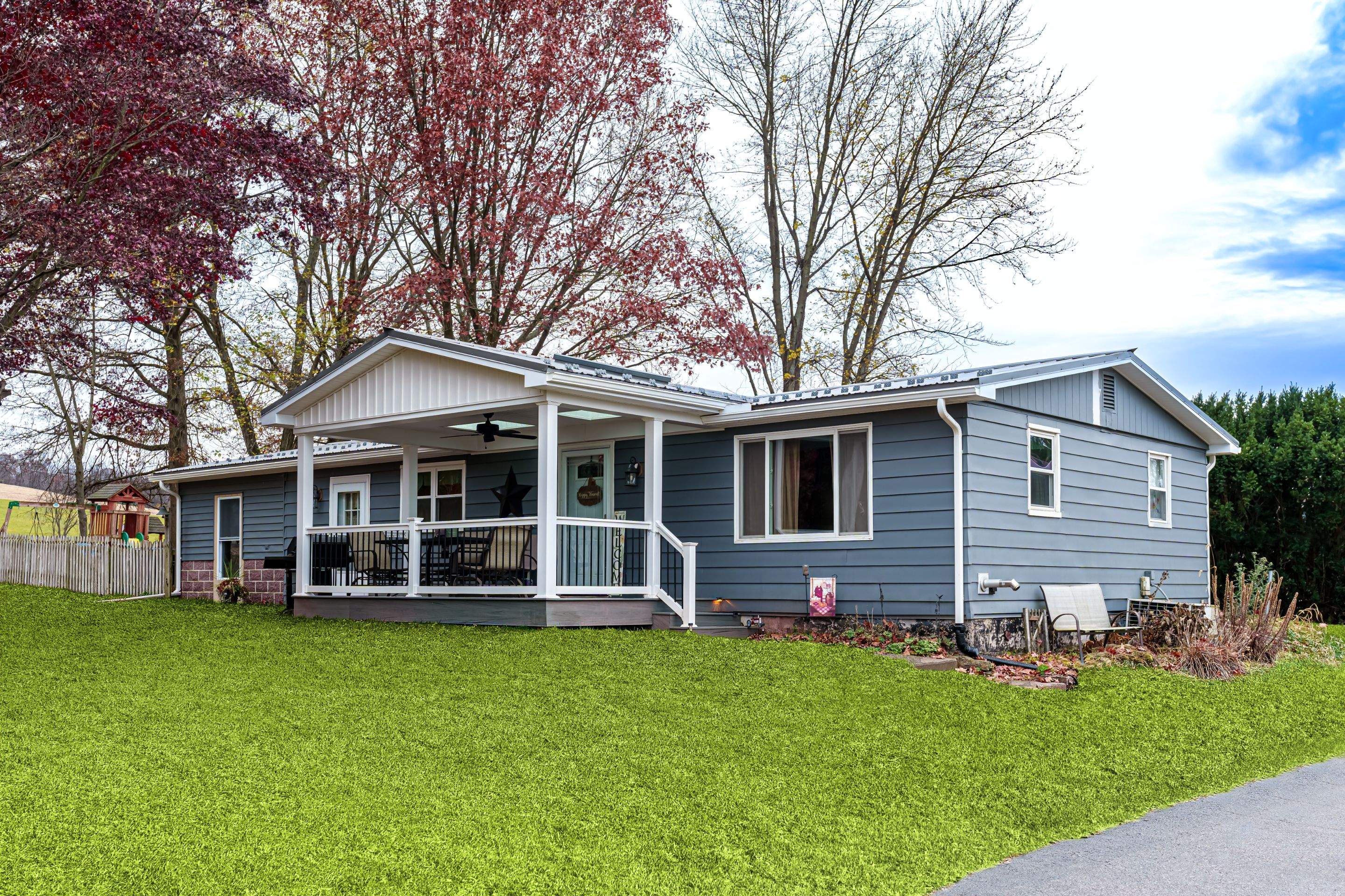 Metal roof-charcoal by Esh Builders
