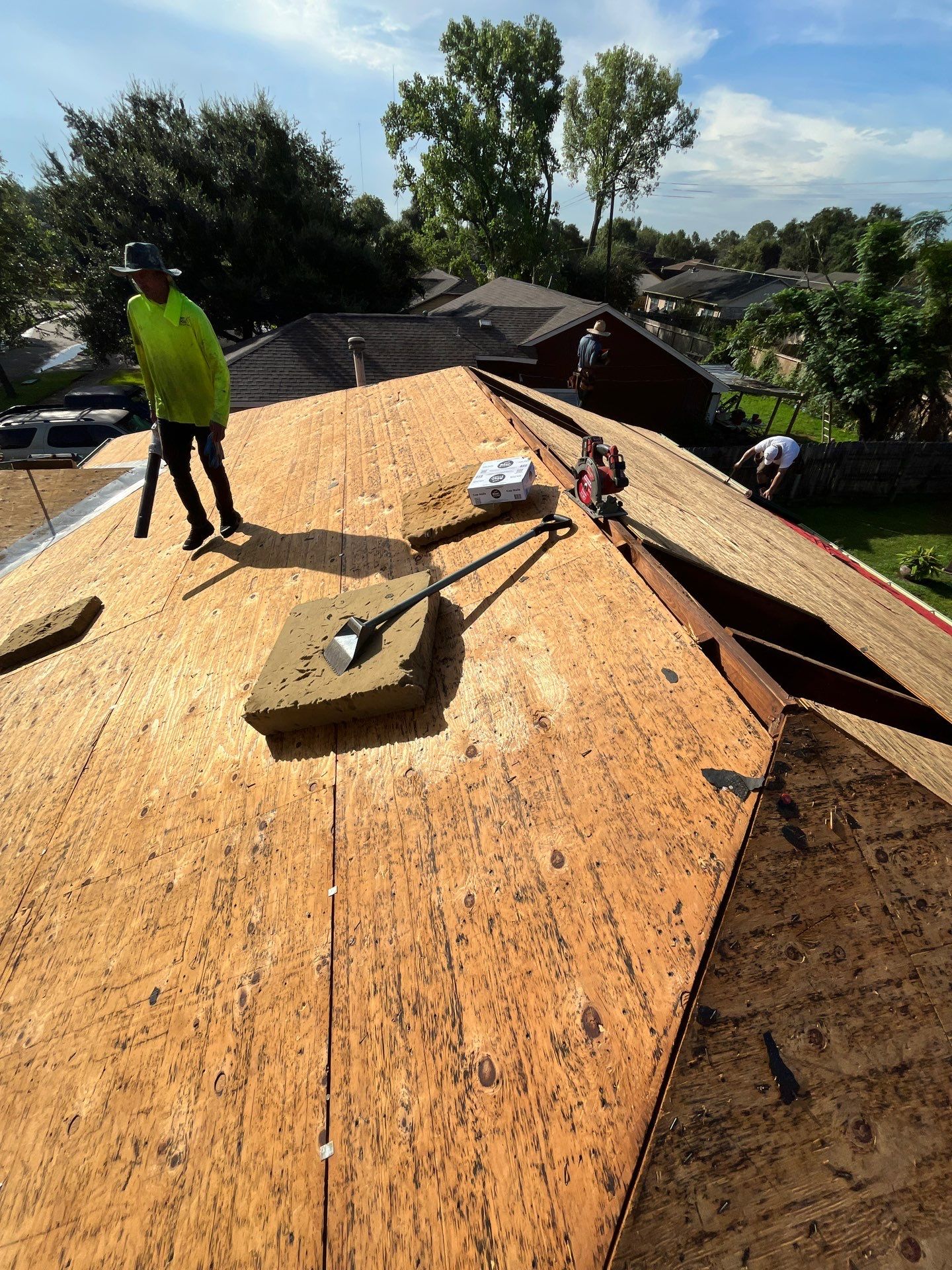 Marine Veteran Reroof Project by Berry Good Roofing 