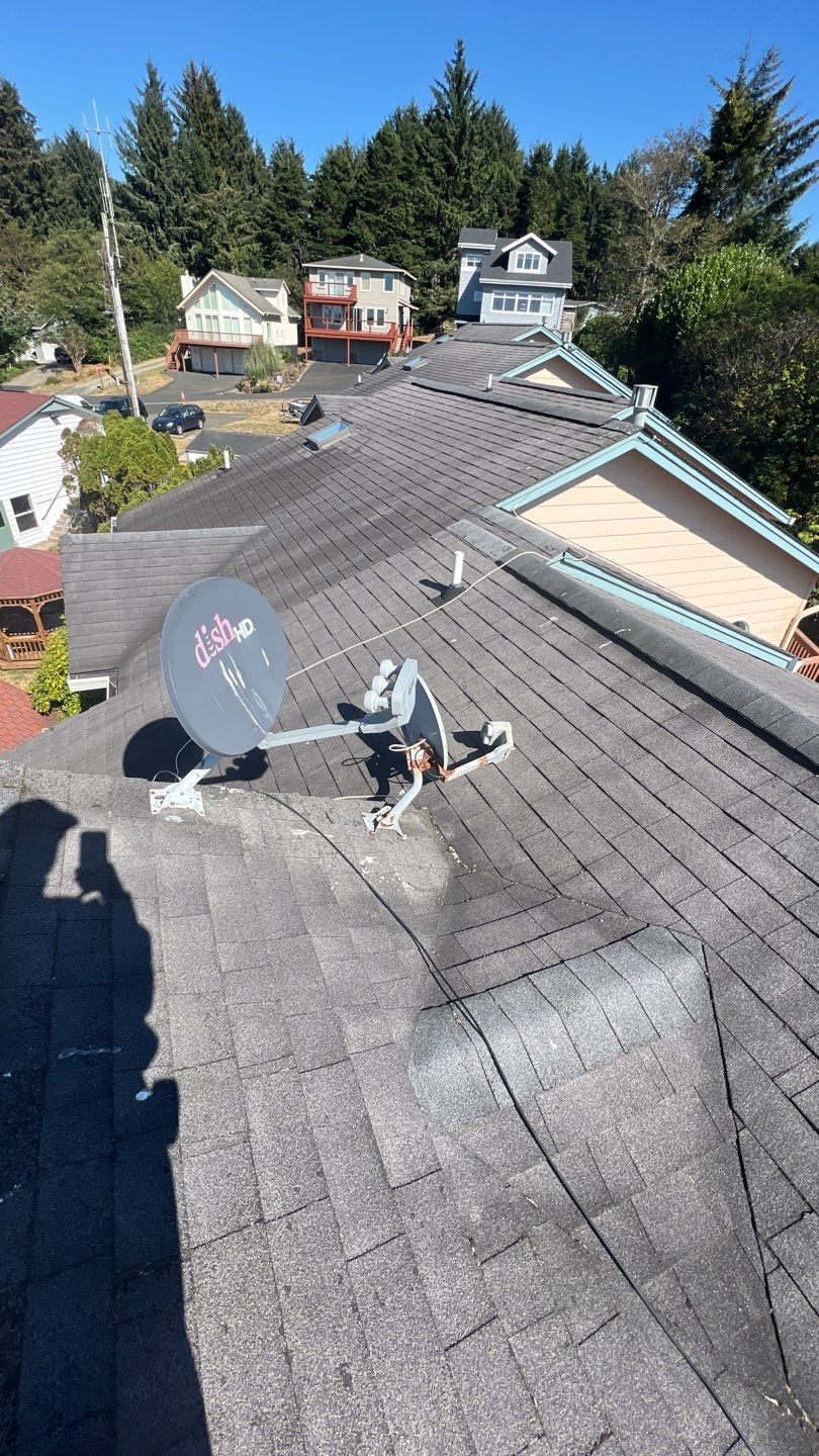 Residential Roofing Installation using Malarkey Highlander with Vented Ridge by Orezona Building & Roofing Company, Inc.