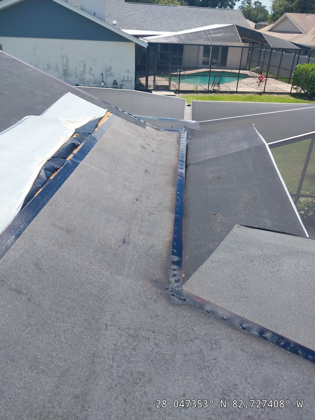 Project in Clearwater 33761 by Mitchell Roofing Company LLC
