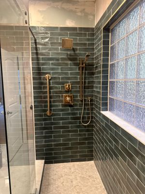 Tub to shower conversion 
