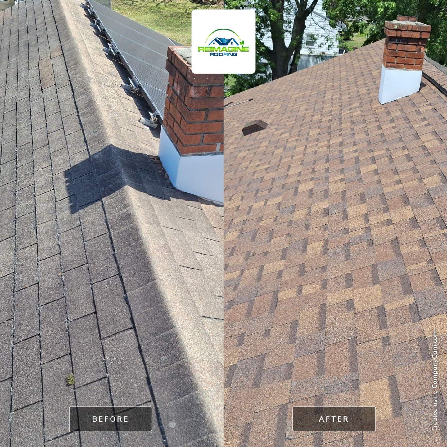 Autumn Brown Shingles by Reimagine Roofing
