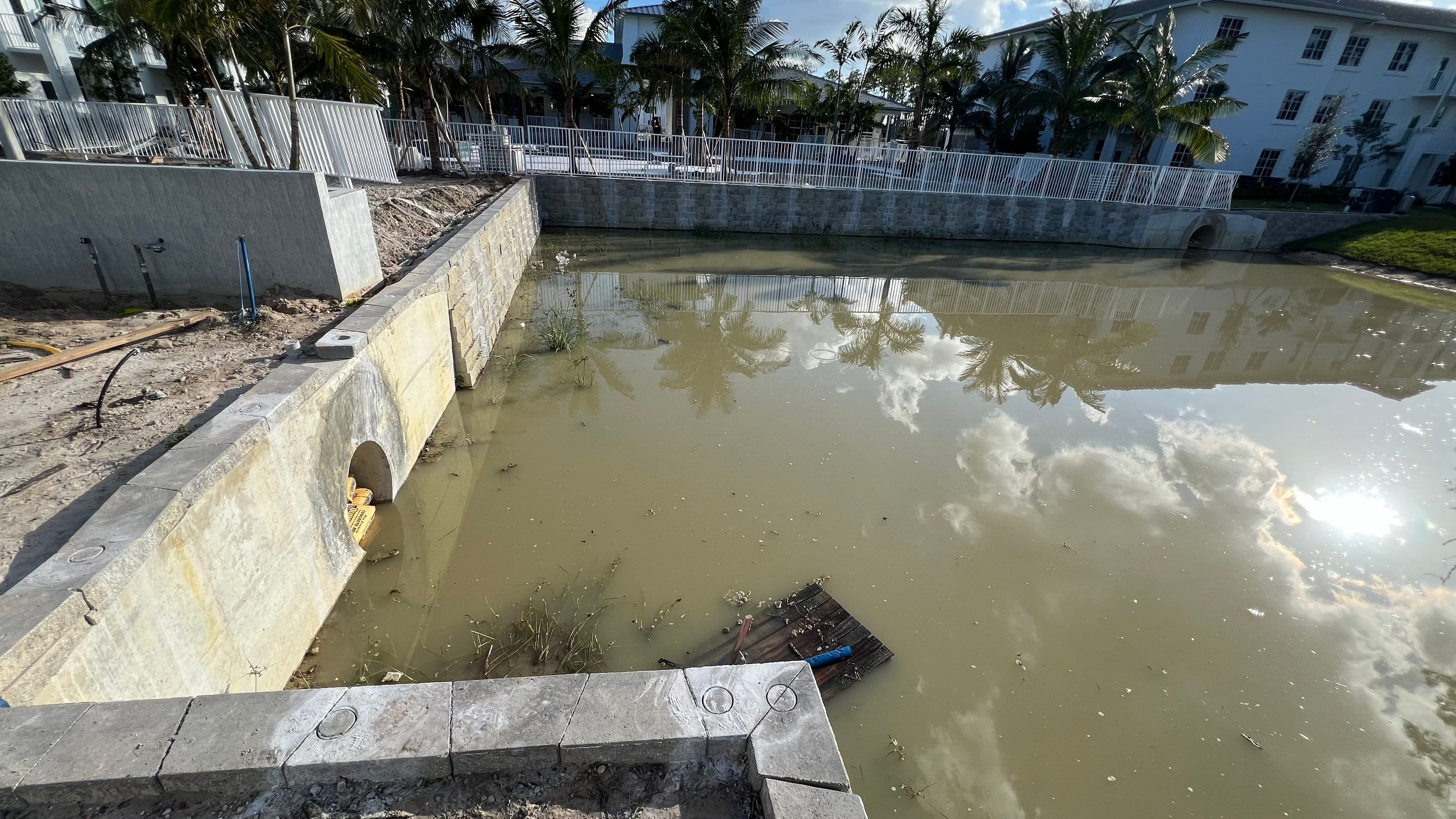 New Construction Condo Community Stormwater System Maintenance by Don Mar, Inc. Storm Water Solutions