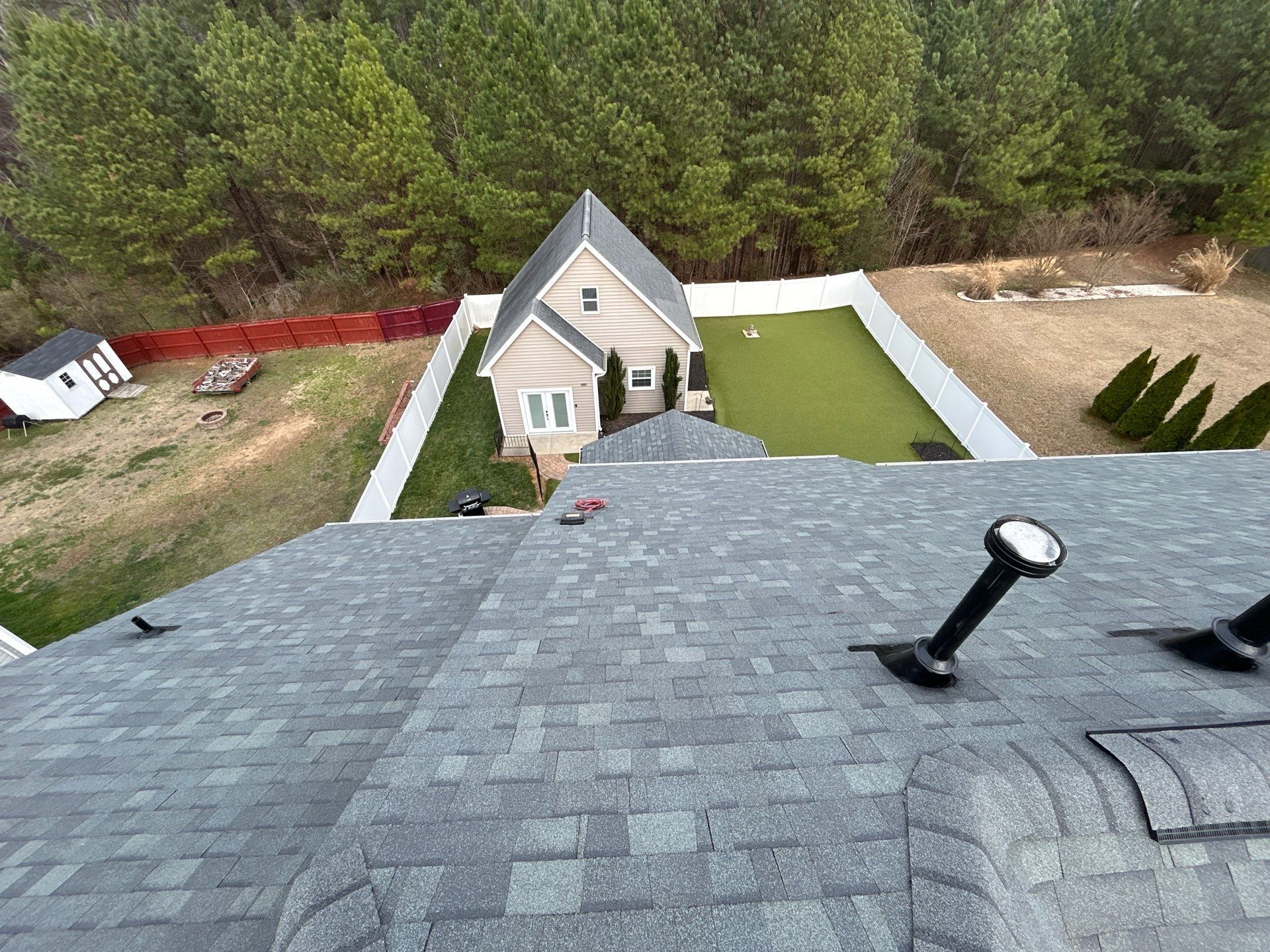 Residential Roof Replacement with Owens Corning Architectural Shingles in Fort Mill by Merritt Roofing LLC