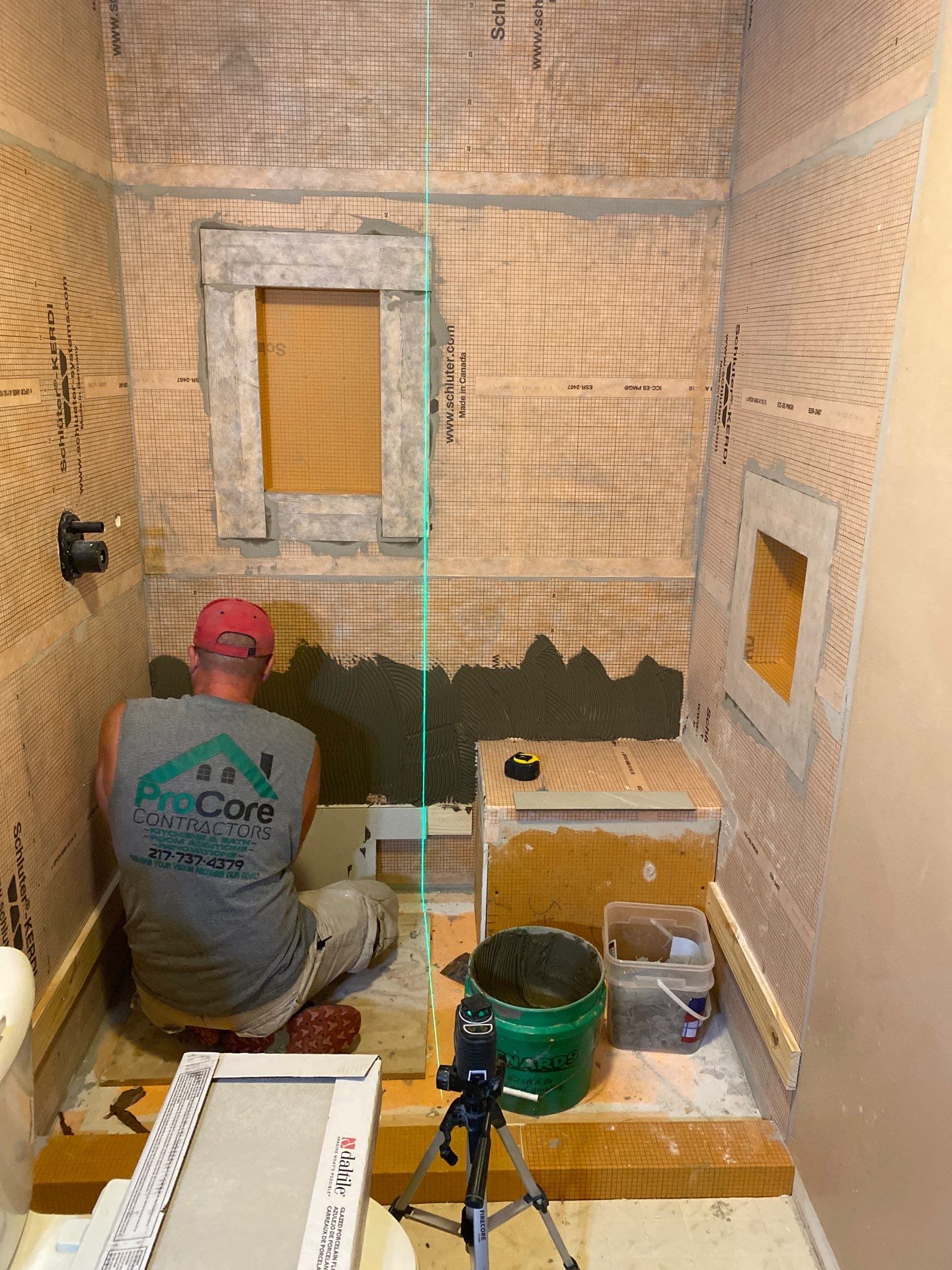 Bathroom Upgrade by ProCore Contractors