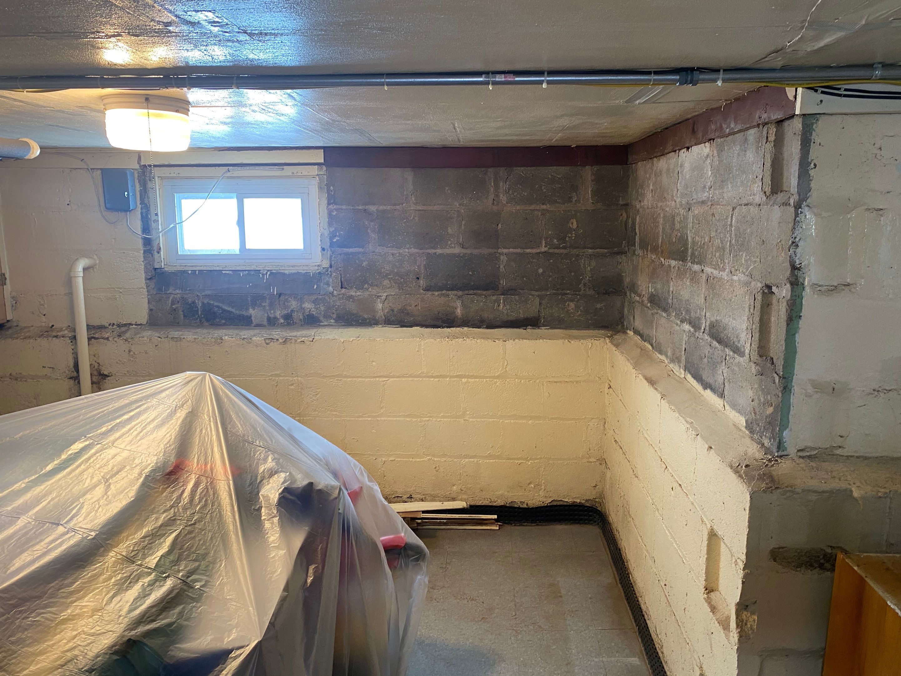 Interior French Drain Job in Bloomfield, NJ by Pure Service Pro, LLC 