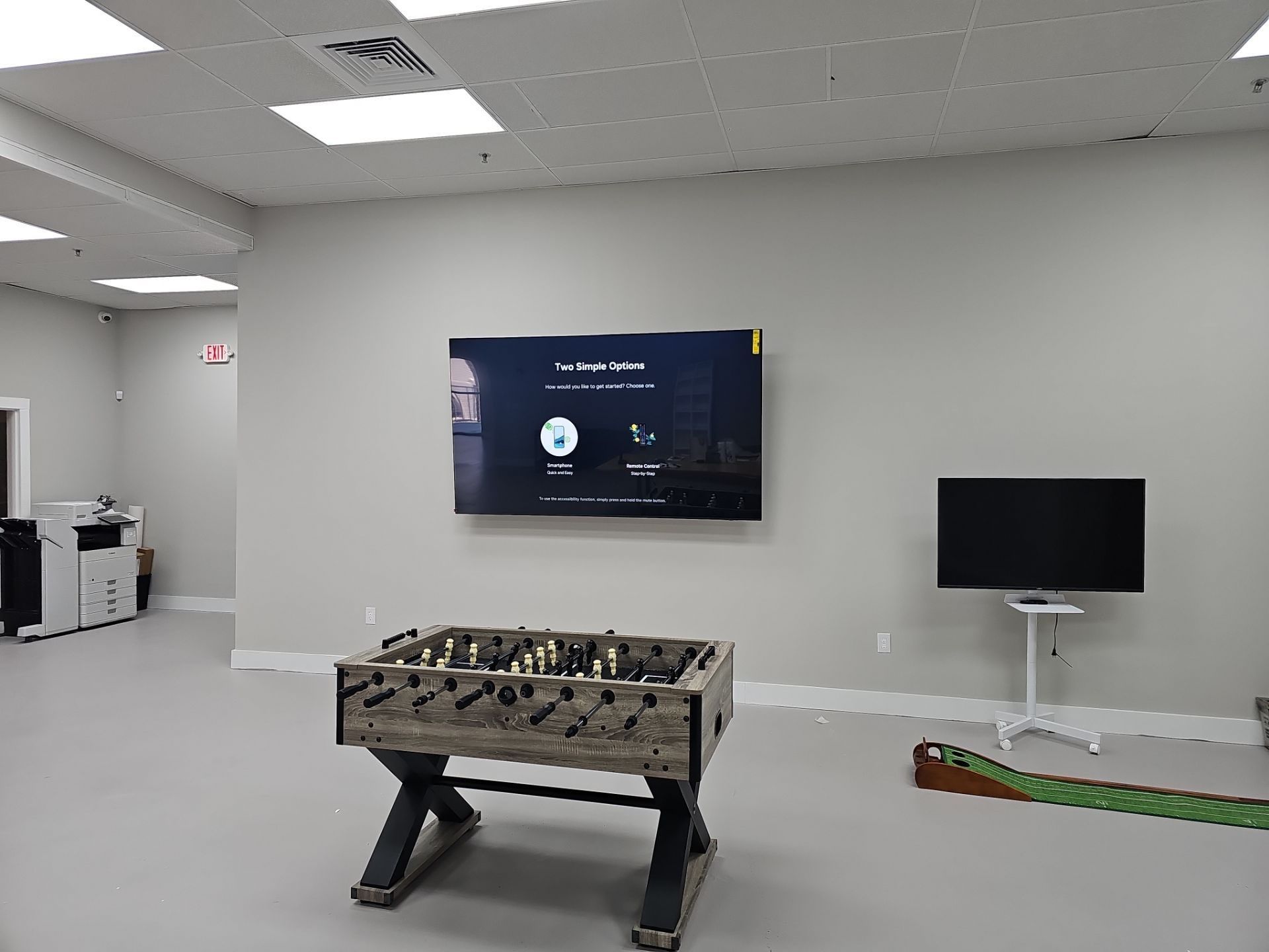 Commercial TV Mounting Projects by Hangman Mounting & Installation 