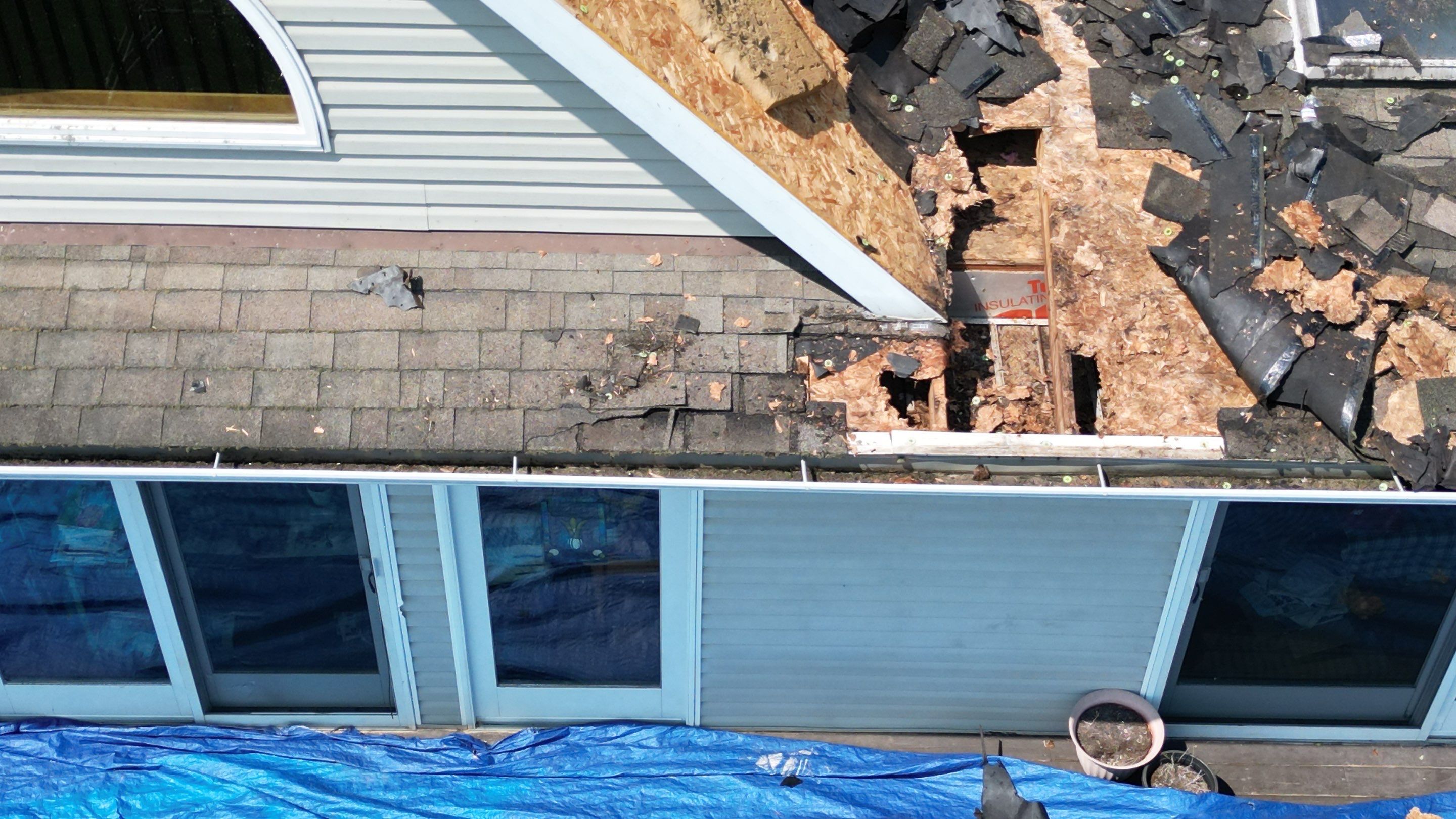 Residential Roofing Installation using ProVia Ironstone Slate Metal Roofing by RoofX 