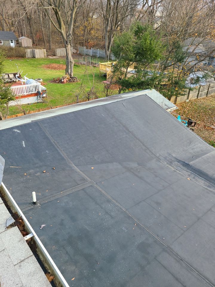 Residential Roofing Installation using Owens Corning TruDefinition Quarry Gray by A Plus Exterior