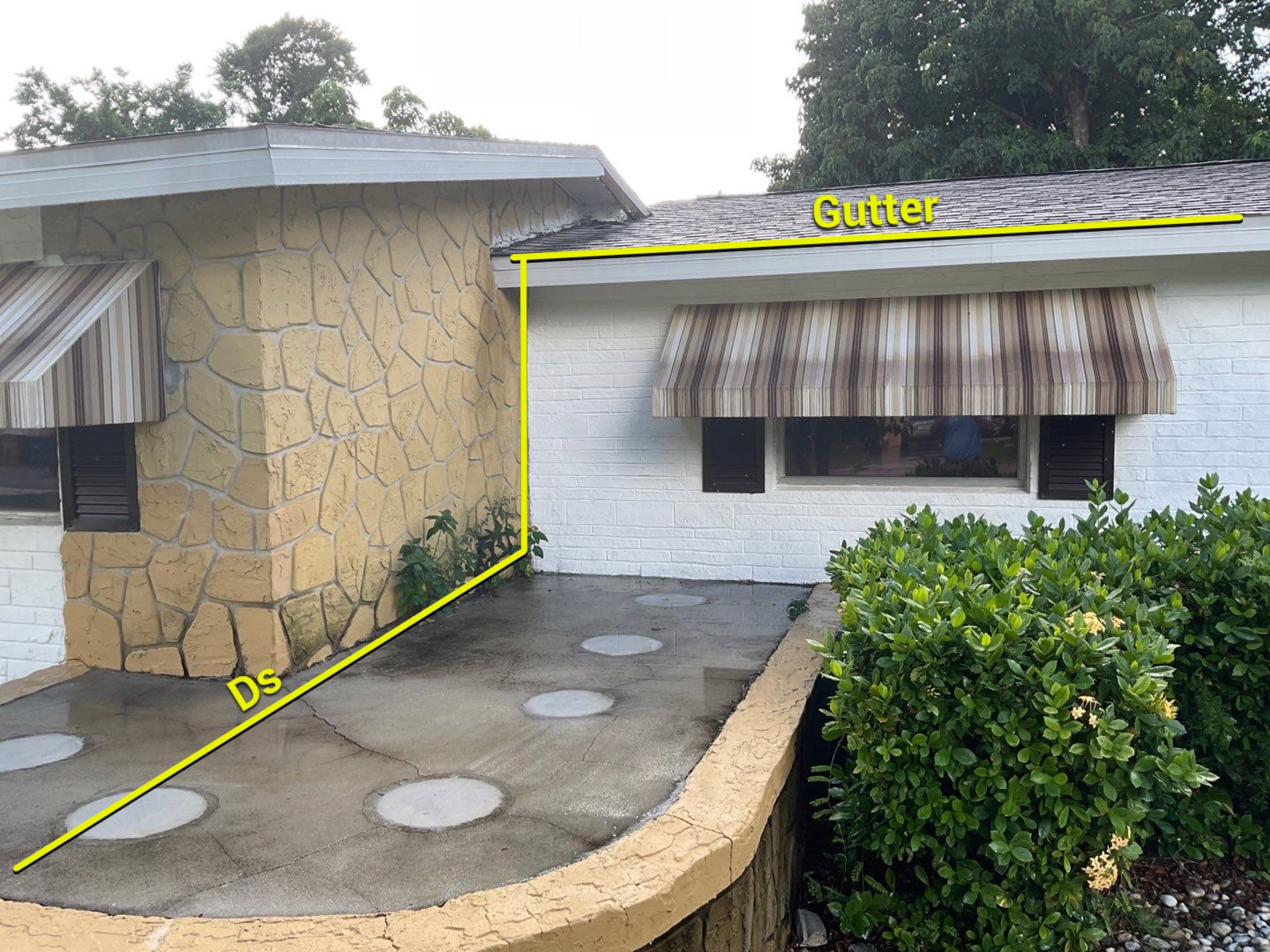 Aluminum Seamless Gutters and new Splash Guard Gutters in Fort Myers by Gutter Professors