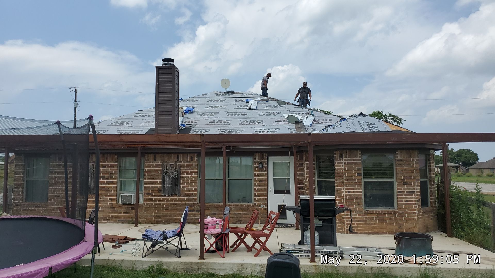 Residential Roofing Installation using ATLAS Pinnacle Pristine Shingles by Harvey Roofing & Construction