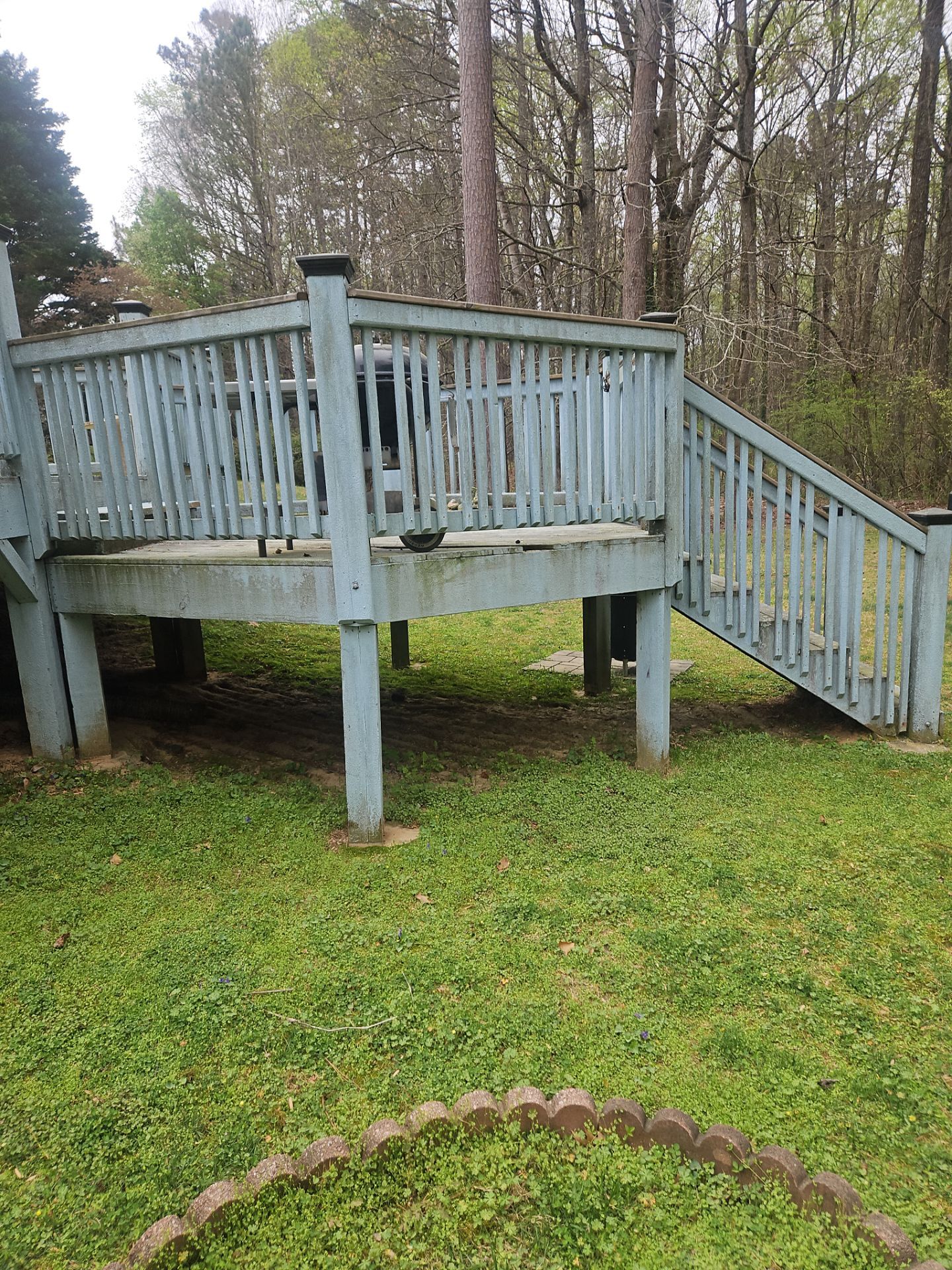 Marietta, GA Deck Resurface using Pressure Treated Pine by Nelson Exteriors 