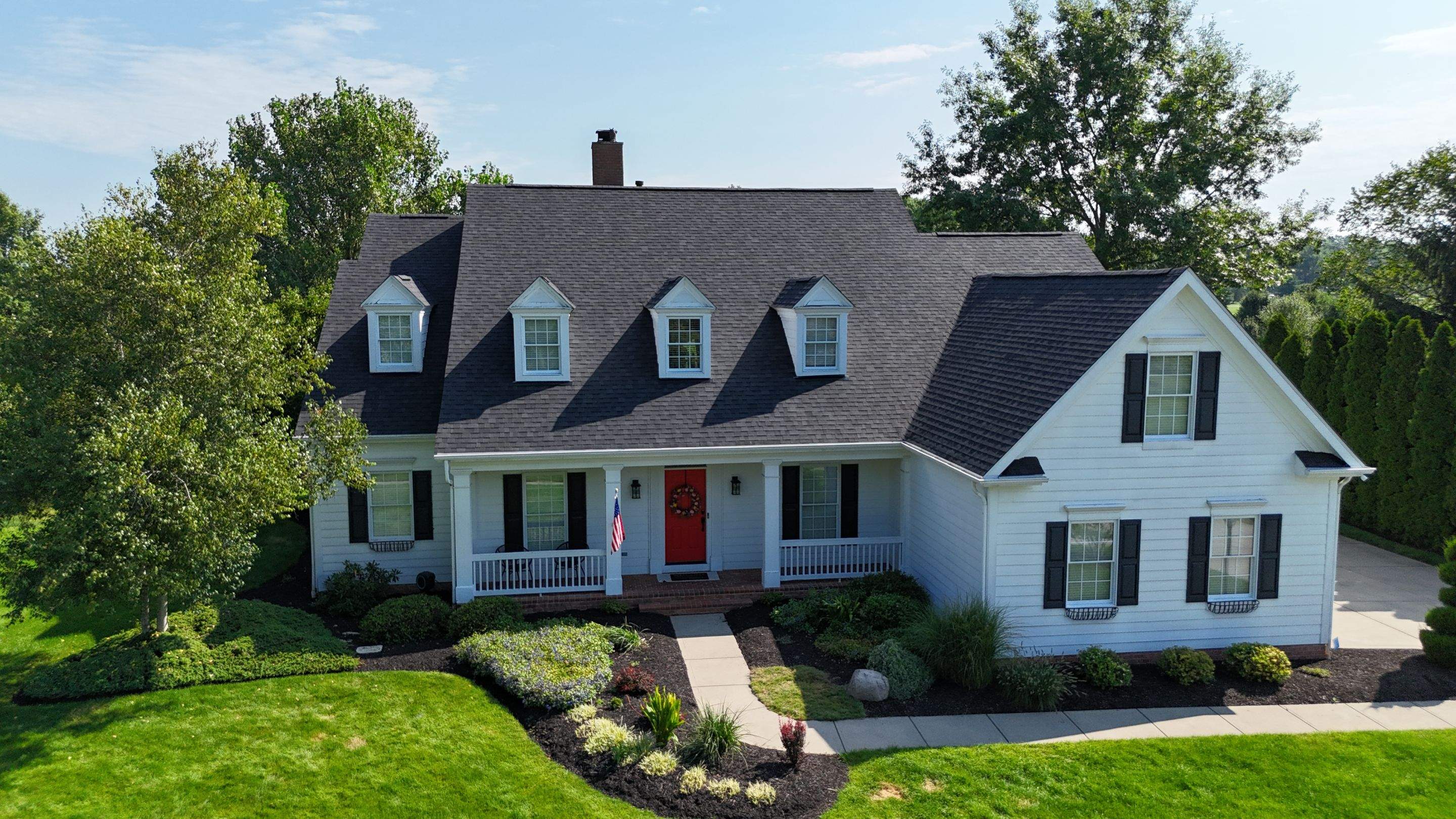Complete Asphalt Shingle Roof Installation on Westerville Home with Dormers