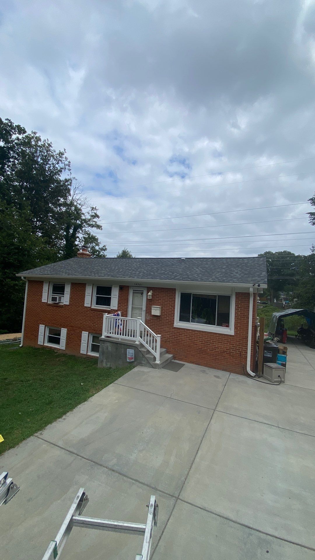 Woodbridge: Roof Replacement with CertainTeed Landmark Pro Designer Shingles in Max Def Colonial Slate by RM Banning, Inc.