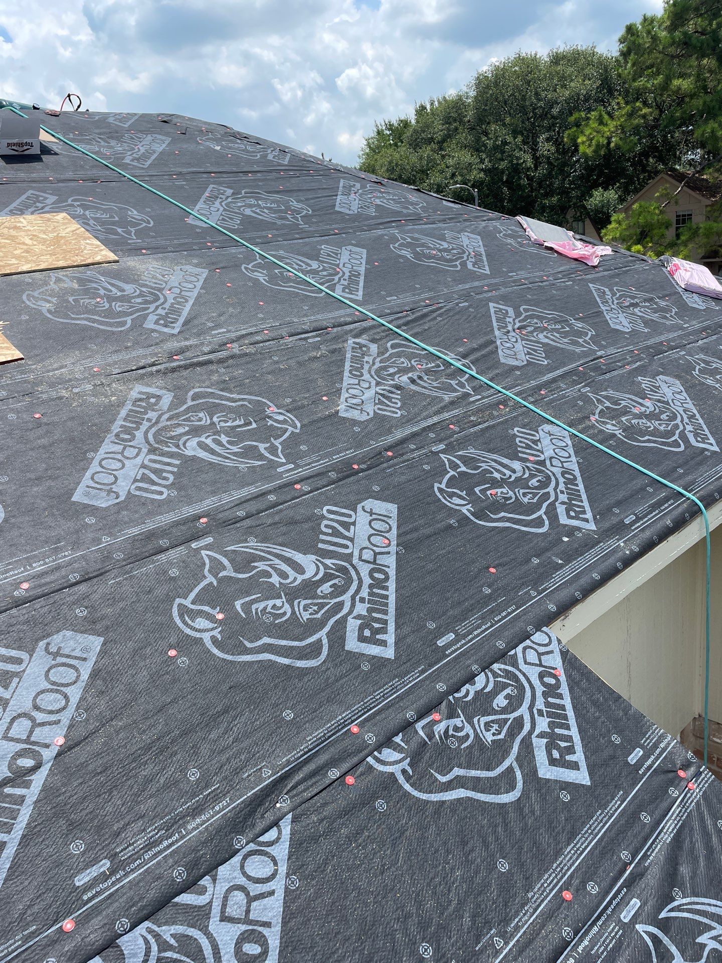 Residential Roofing Installation using Owen's Corning Duration (Lifetime) Shingles by Roof Repair Company