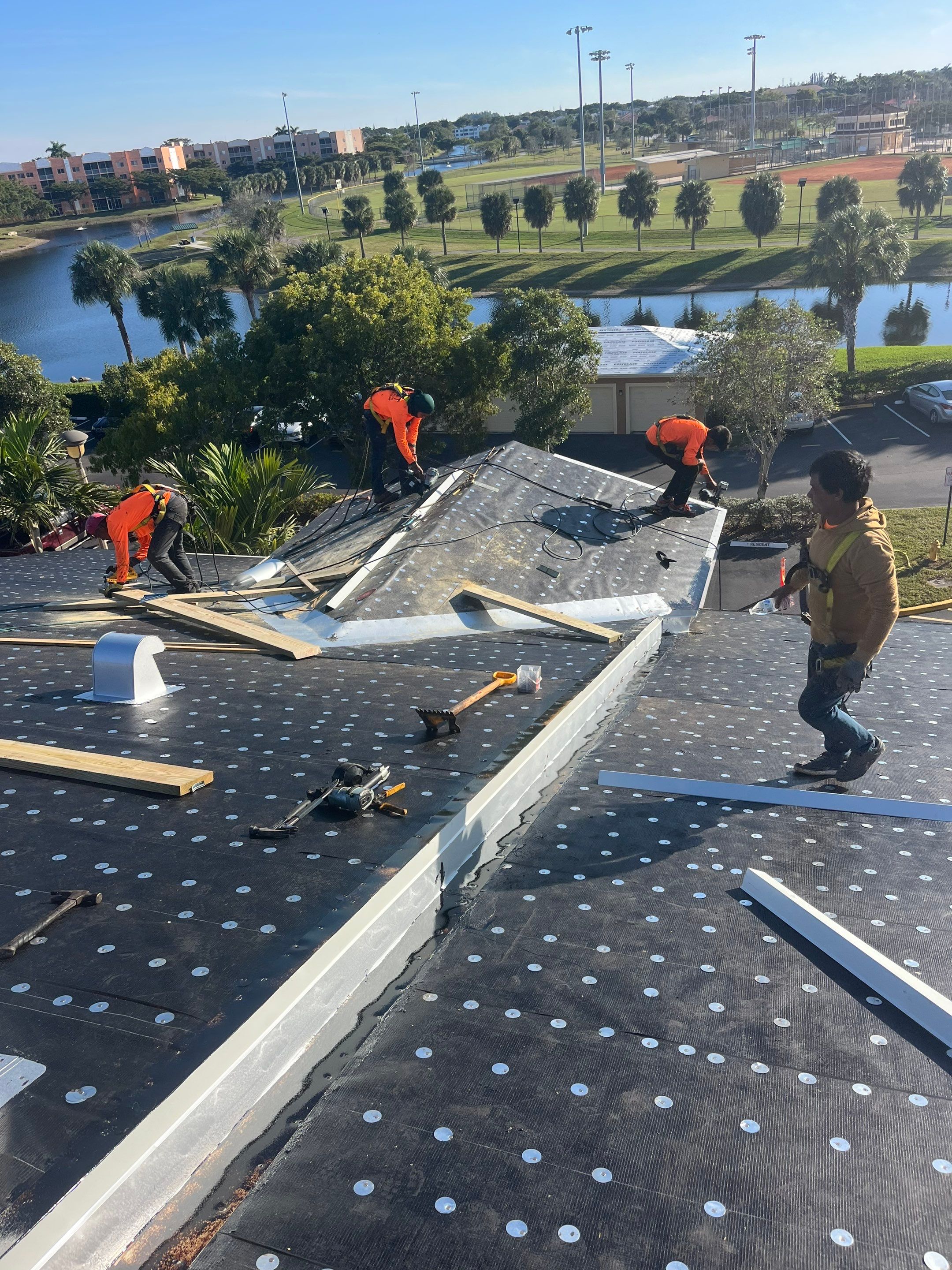 Condo Roof by The Goat Contractor ( Giampri Corp)