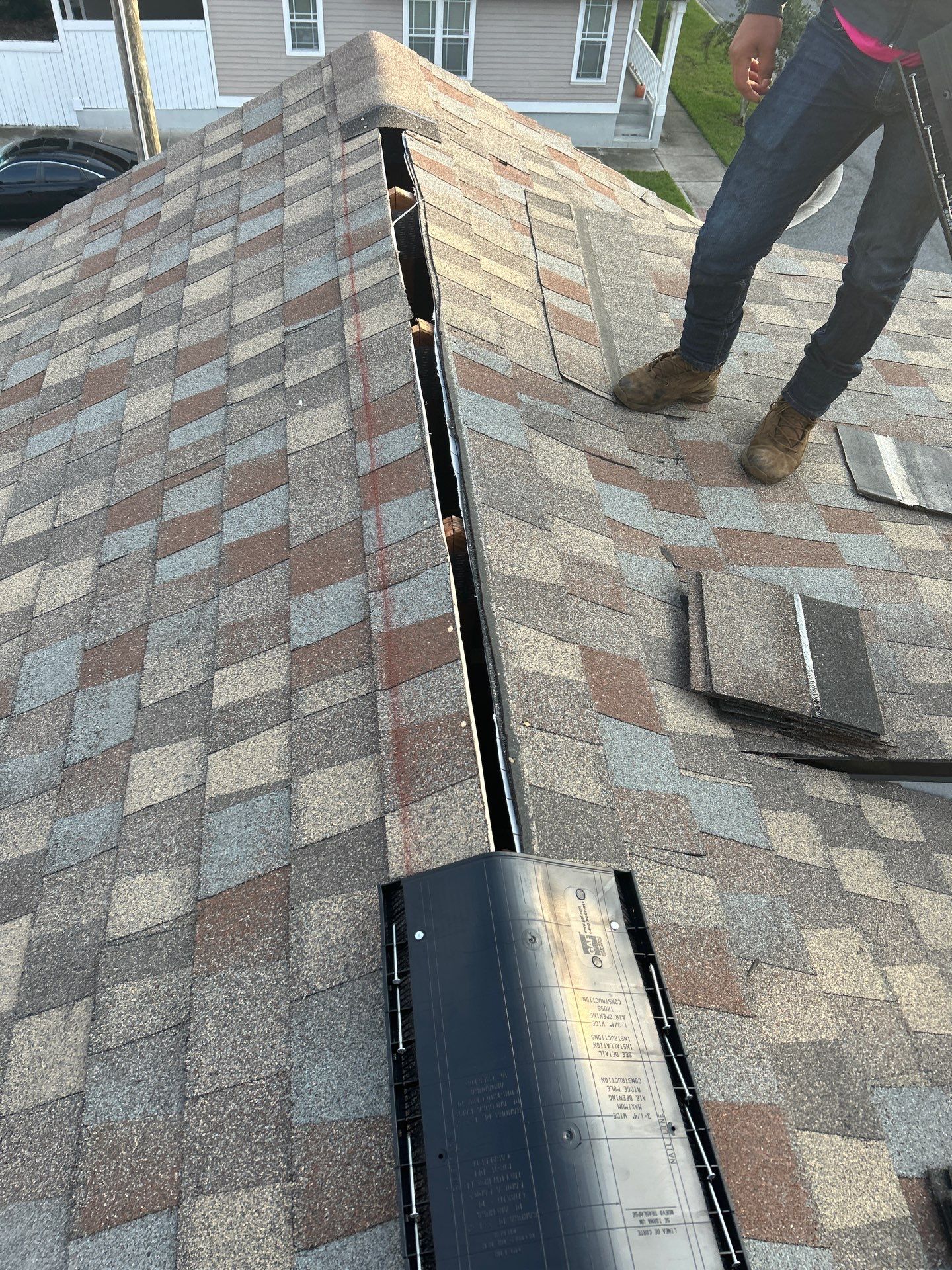 Project in Gainesville by True Force Roofing