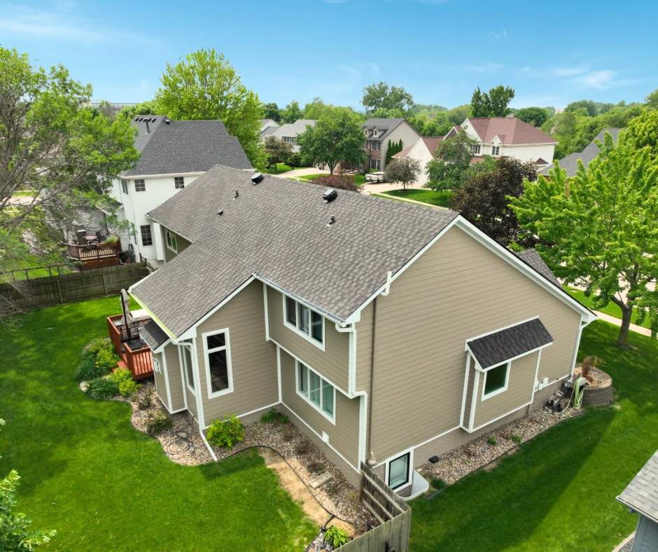 West Des Moines exterior remodel by Andrew’s Roofing company