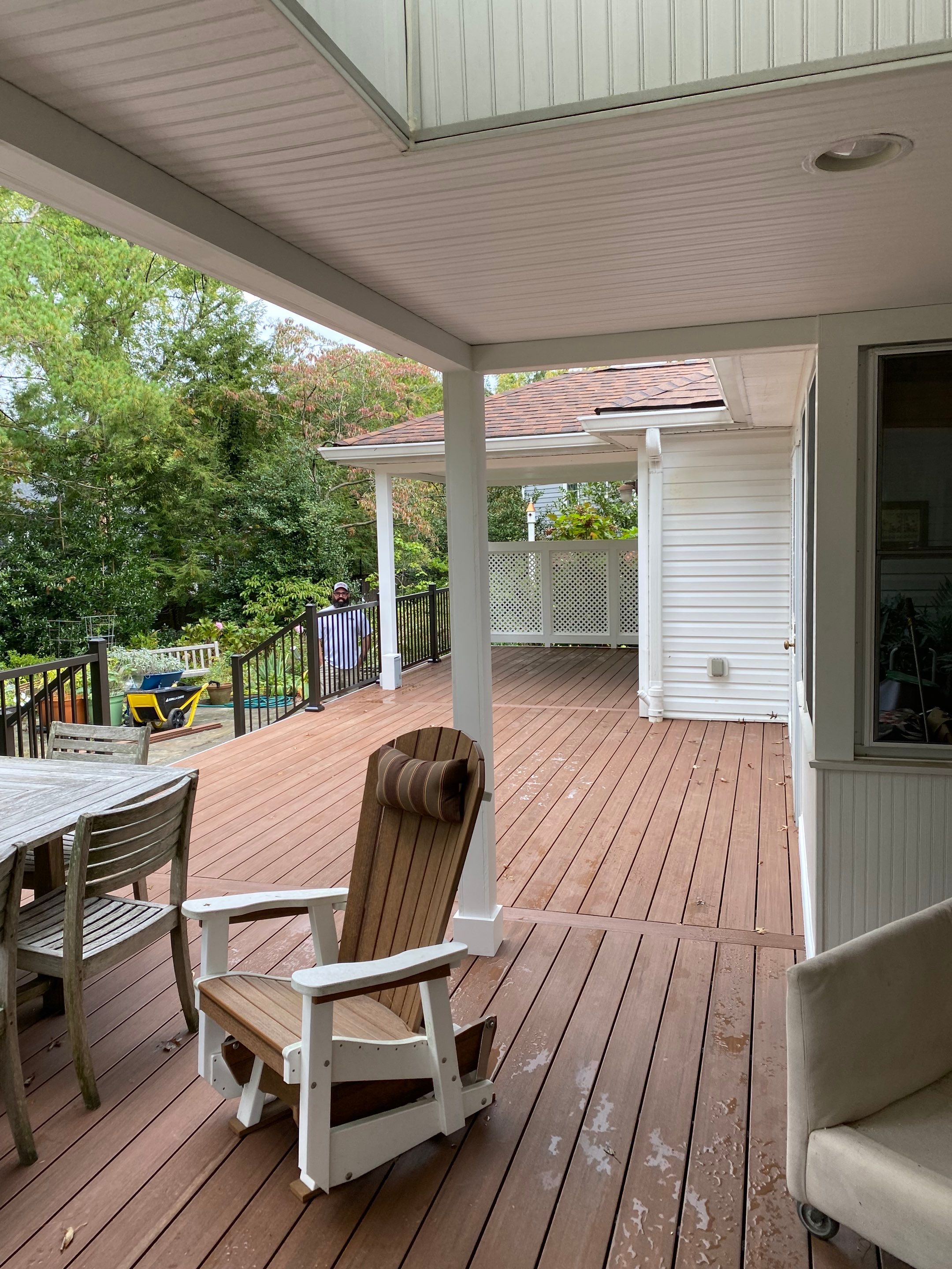 Deck Transformation using Timbertech & Azek by The Smet Companies, LLC