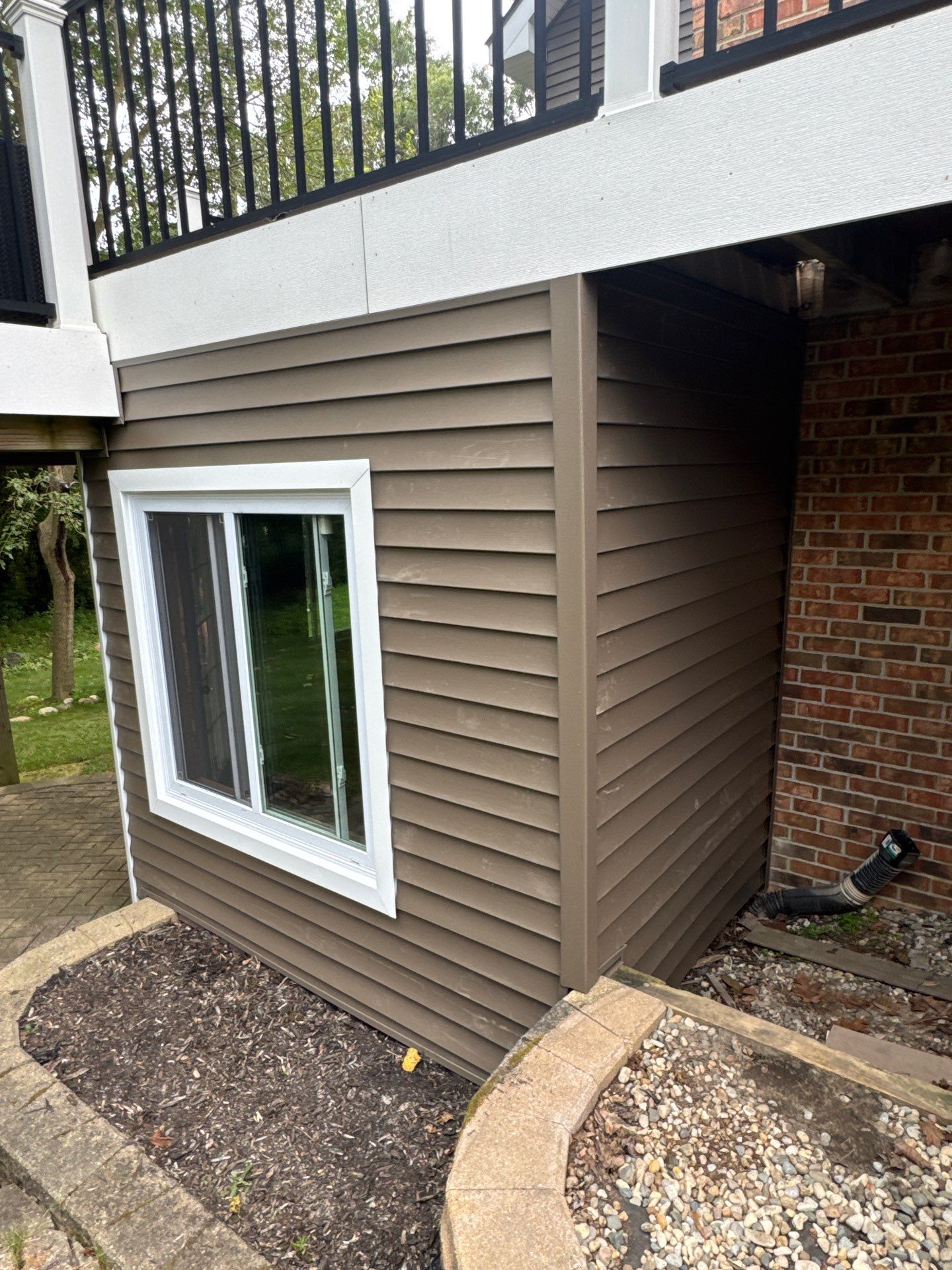 Siding Replacement using Alside Odyssey D4" Flagship Brown by 180 Contractors