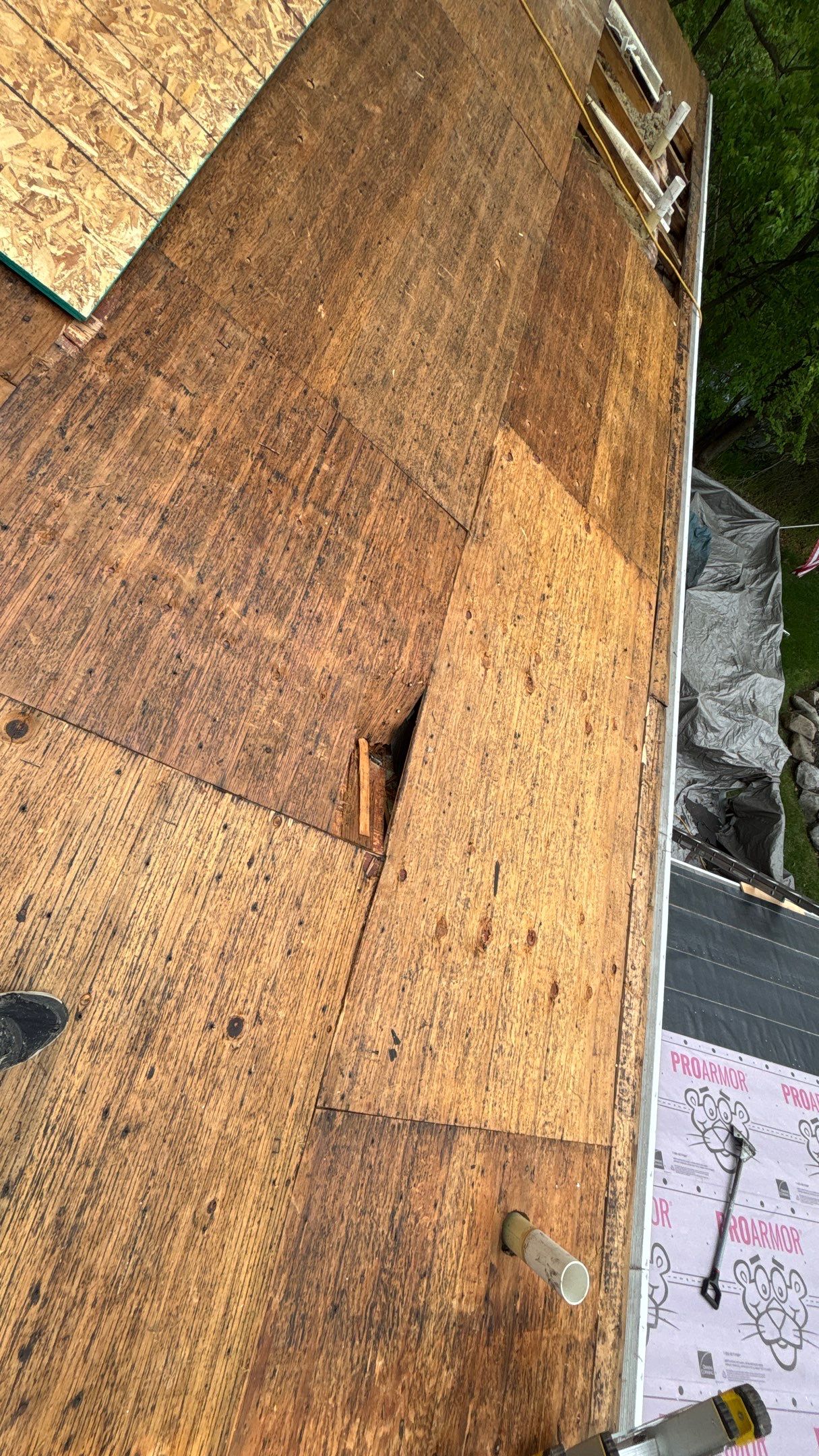 Roof Replacement using Owens Corning Storm Cloud by 180 Contractors