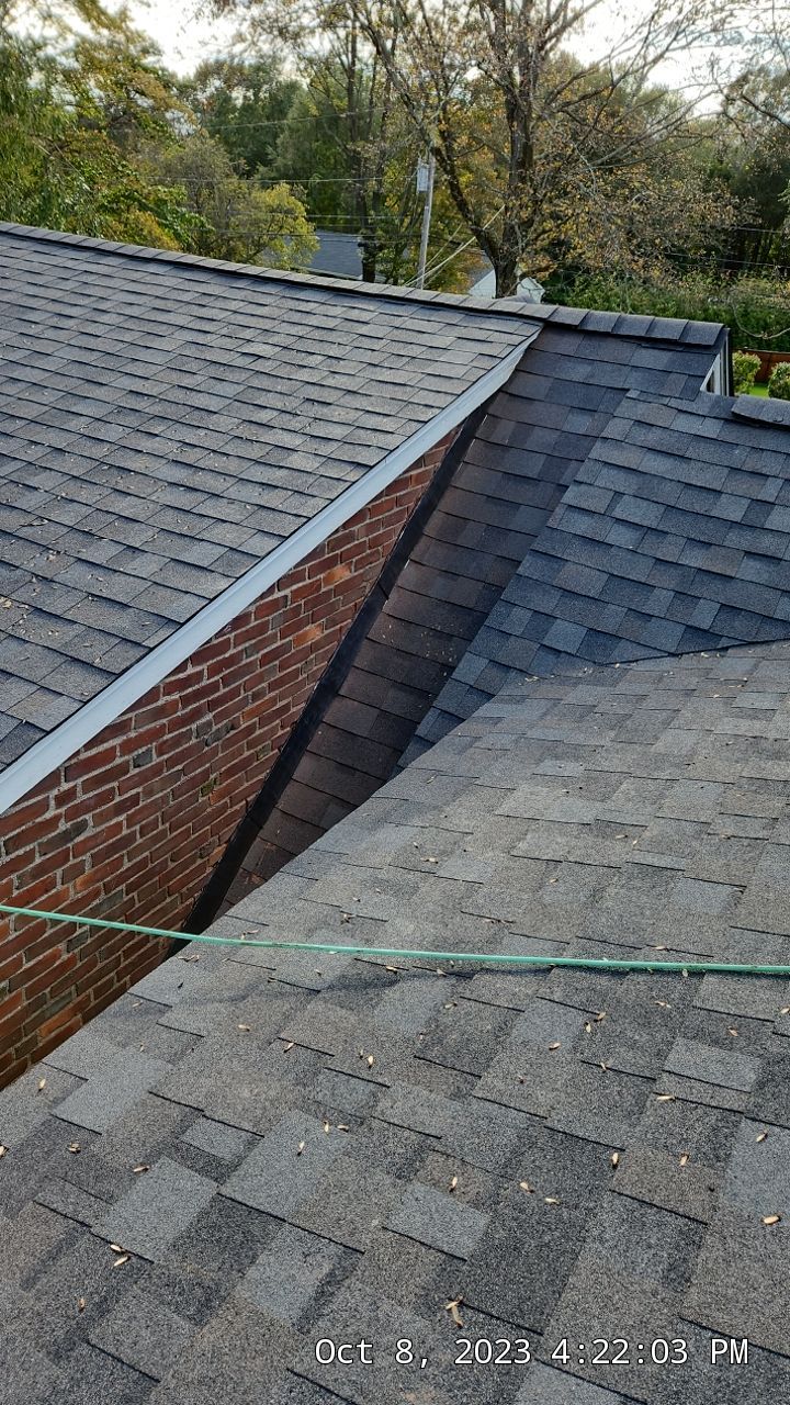 Residential Roofing Installation using Owens Corning TruDefinition Williamsburg gray by A Plus Exterior