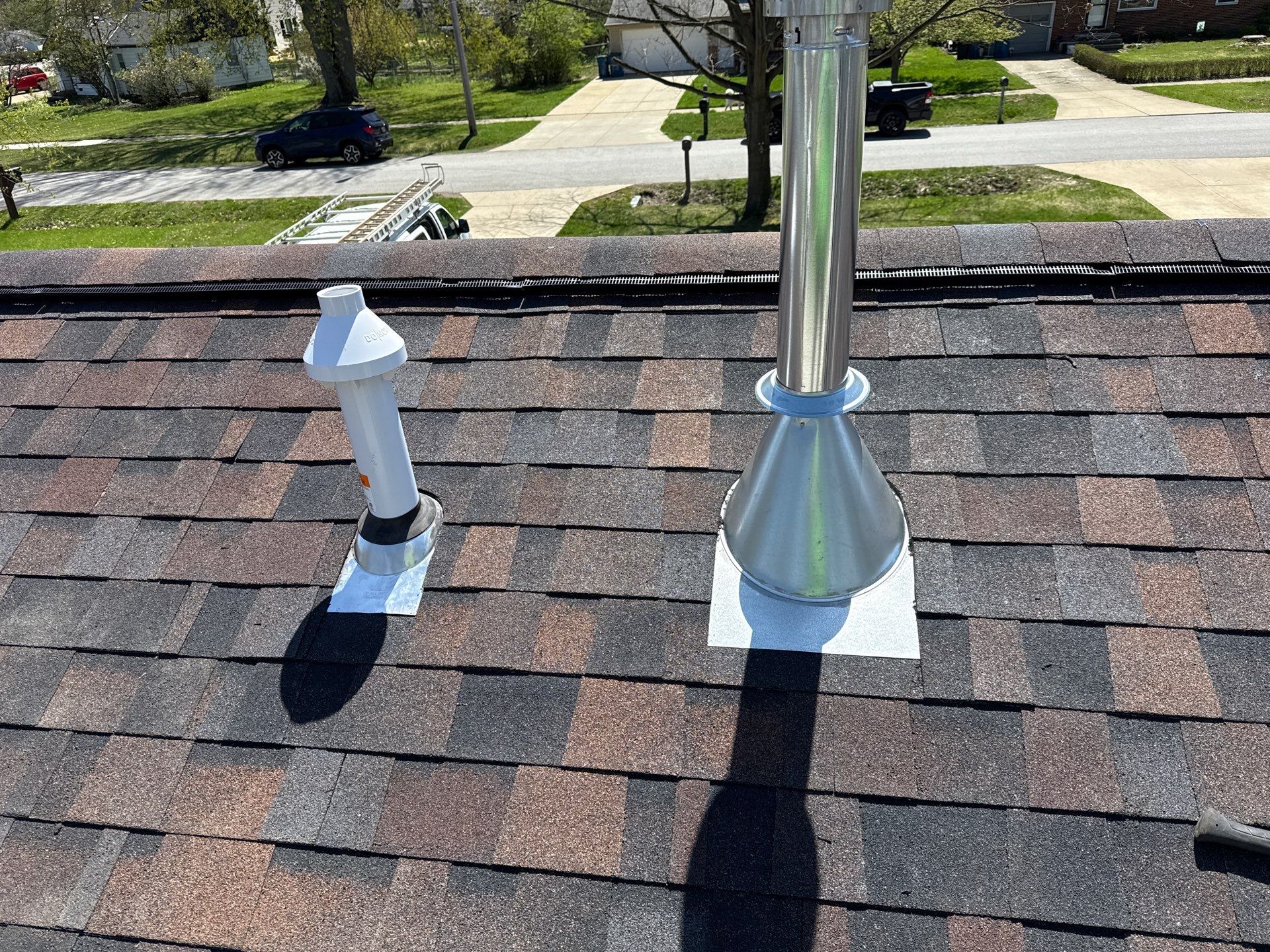 Residential Roofing Installation using Owens Corning Duration Asphalt Shingles by 3 Daughters Construction 