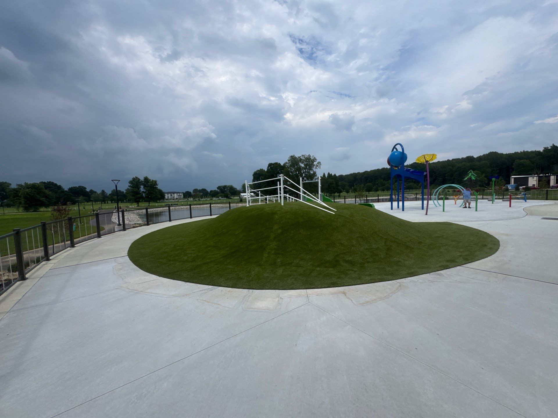 Playground Grass in Newburgh, IN by ForeverLawn NEIN/INDY