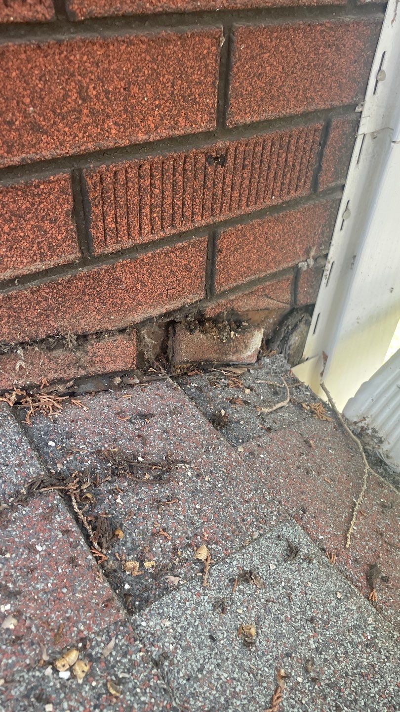 Hagerstown Front Porch flashing work by Frederick Roof Repair