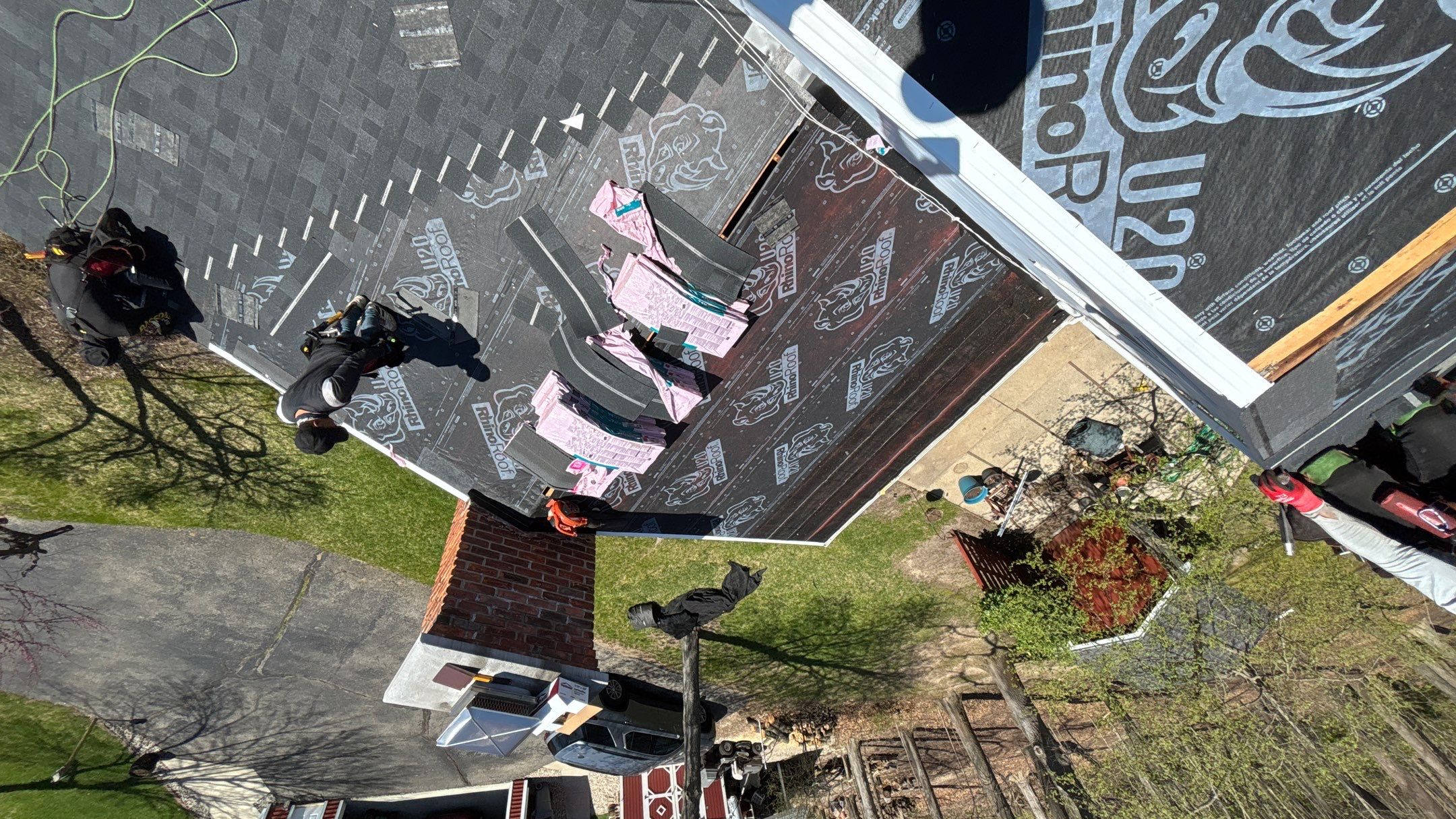 Roof Replacement using Owens Corning Onyx Black by 180 Contractors