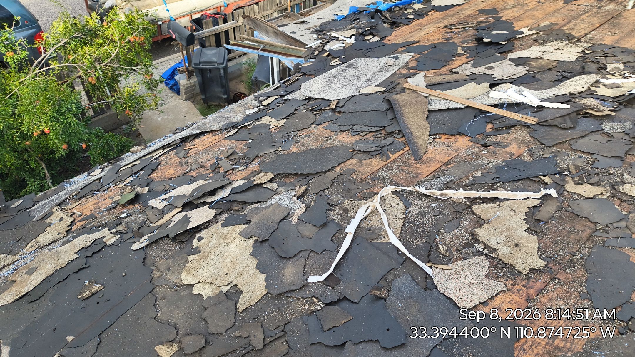 Comprehensive Roof Replacement and Structural Wood Repairs in Miami, Arizona by APM Builders LLC