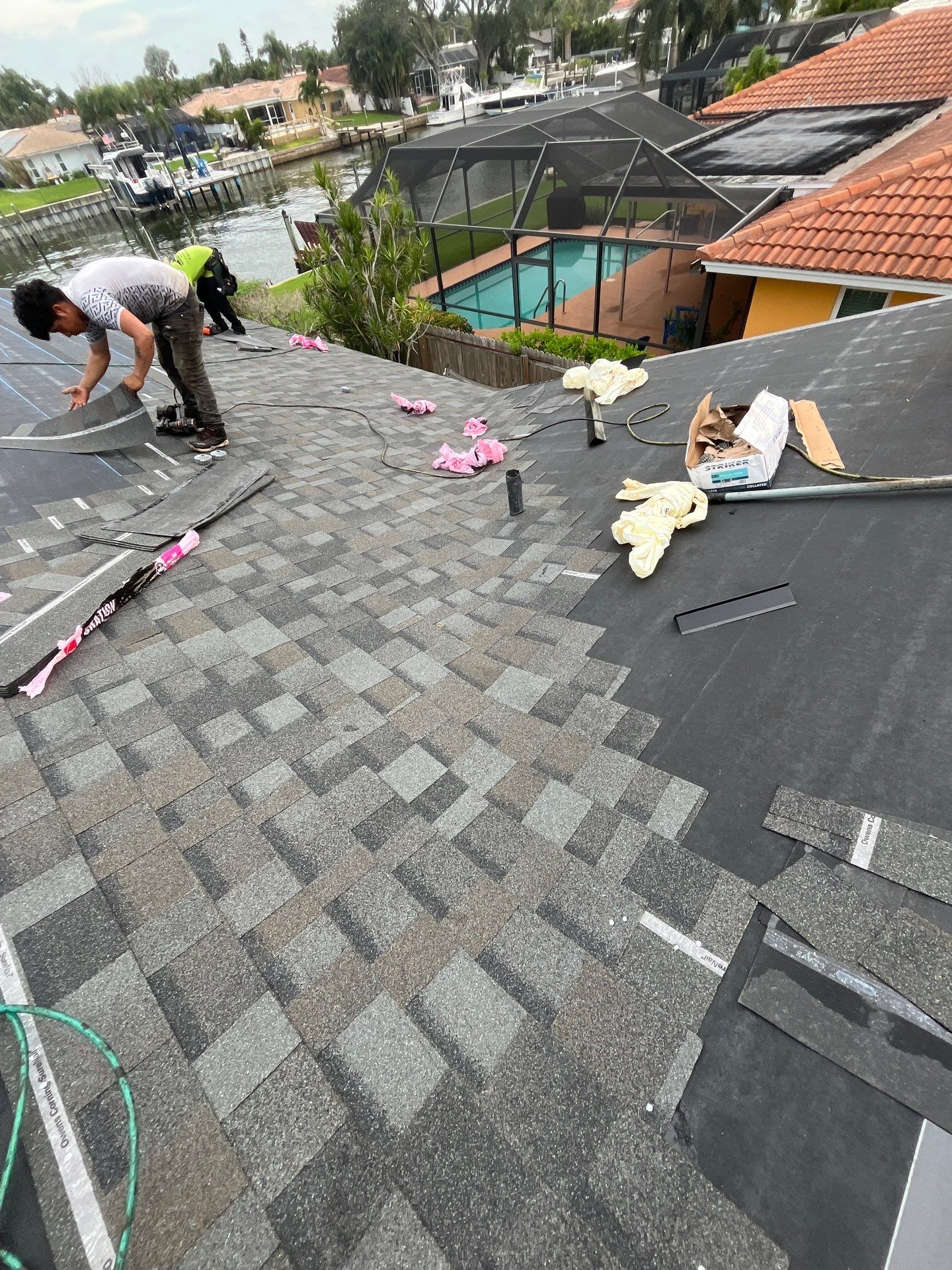 Project in St. Petersburg 33711 by Mitchell Roofing Company LLC 