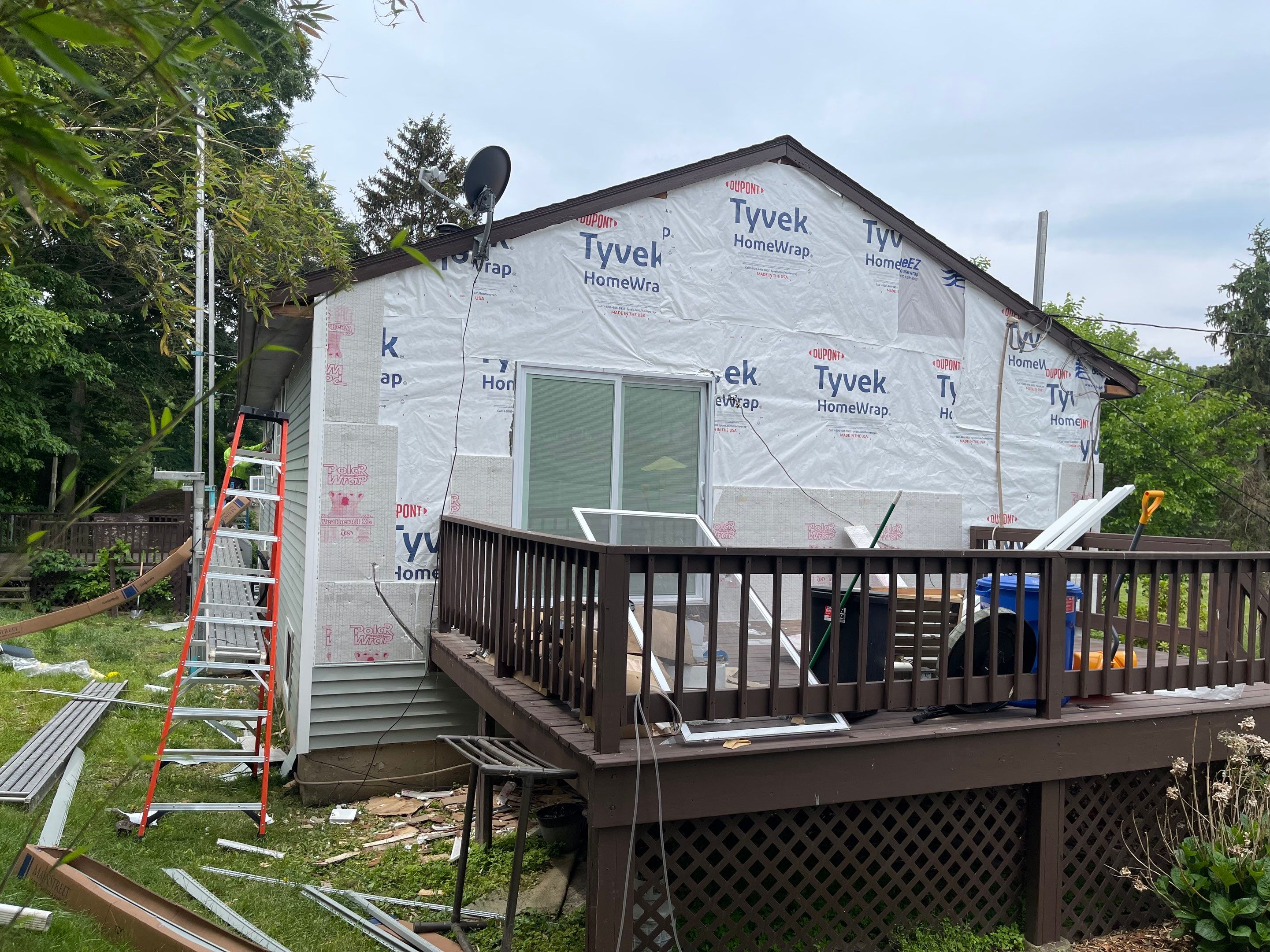 Siding Installation using Certainteed Monogram Seagrass by A Plus Exterior